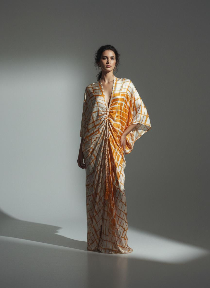 cloiser dress orange