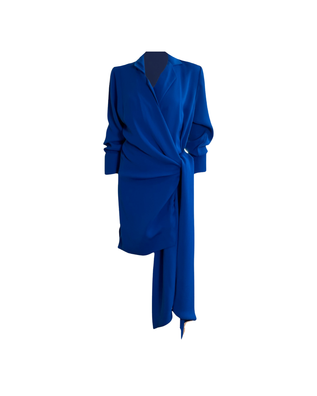 mini dress azul rey