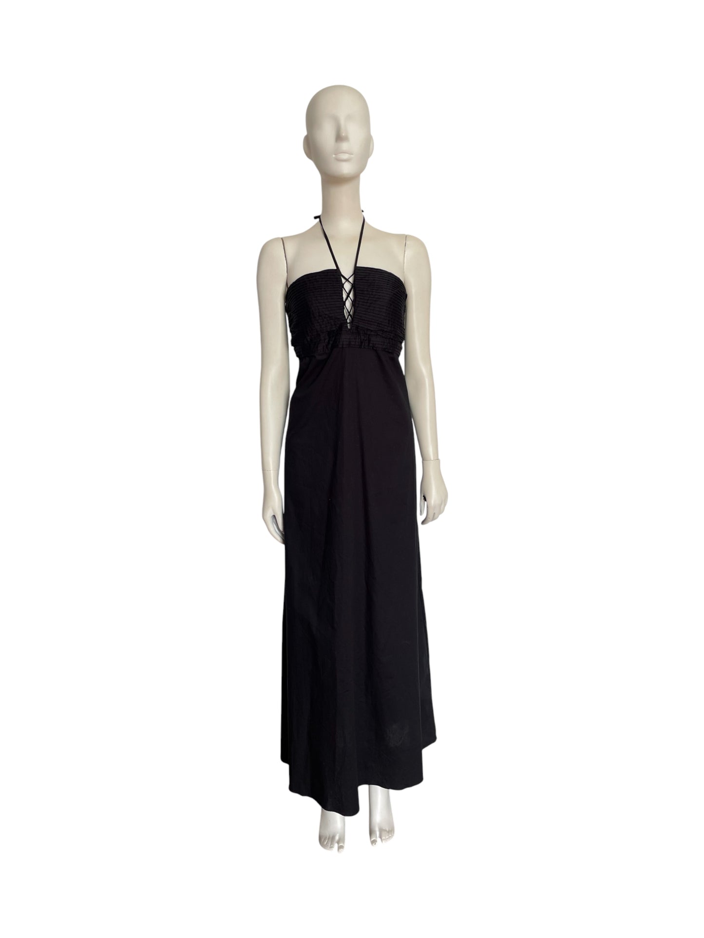 acordeon midi dress