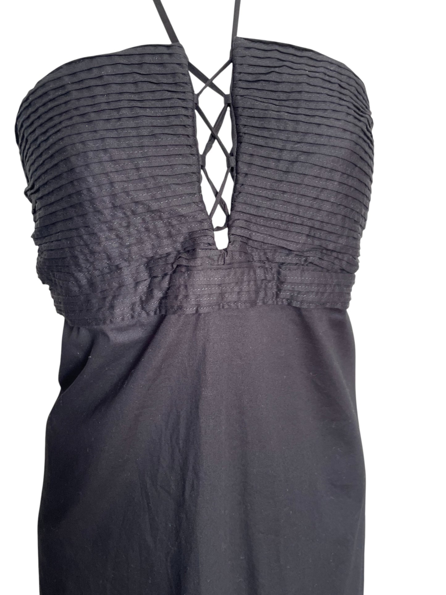 acordeon midi dress