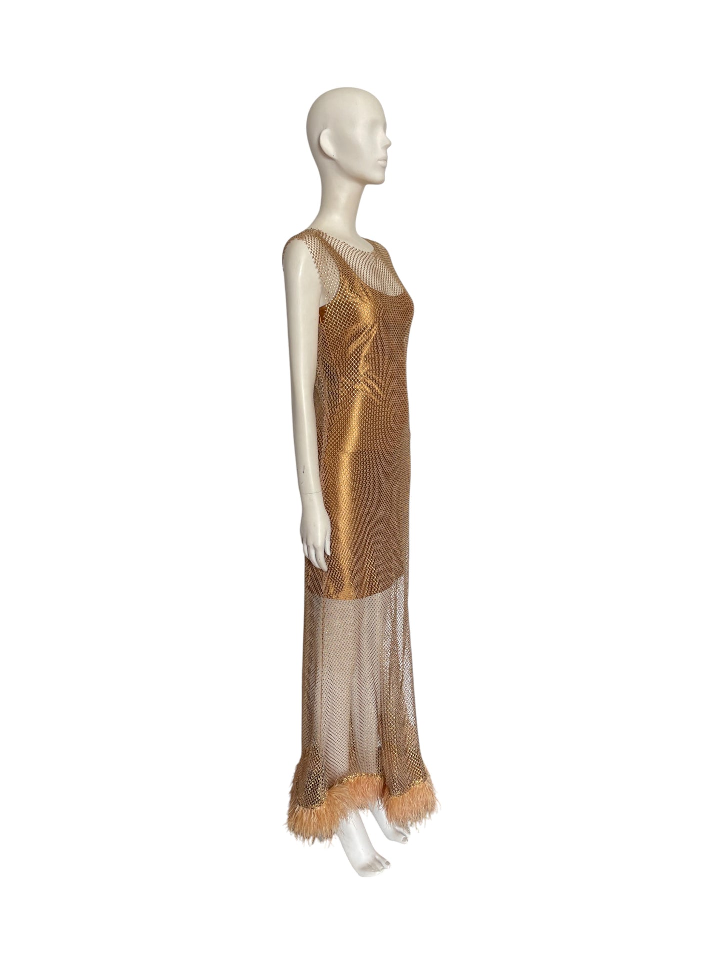 vestido maxi fantasia