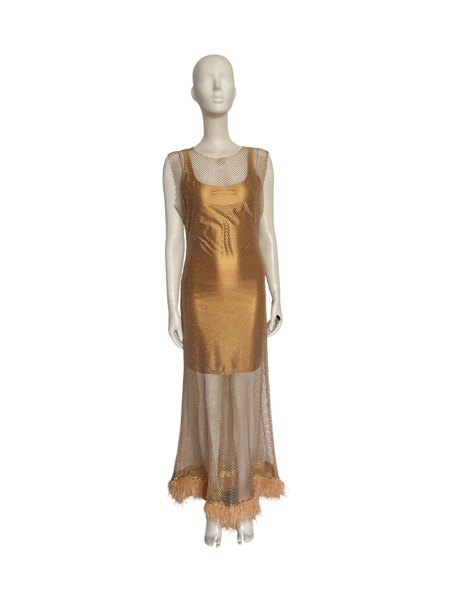 vestido maxi fantasia