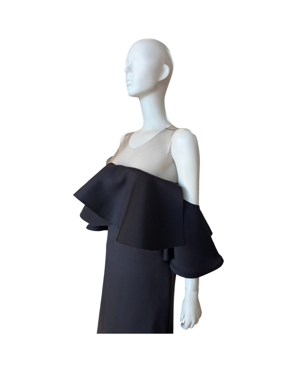 Vestido negro boleros