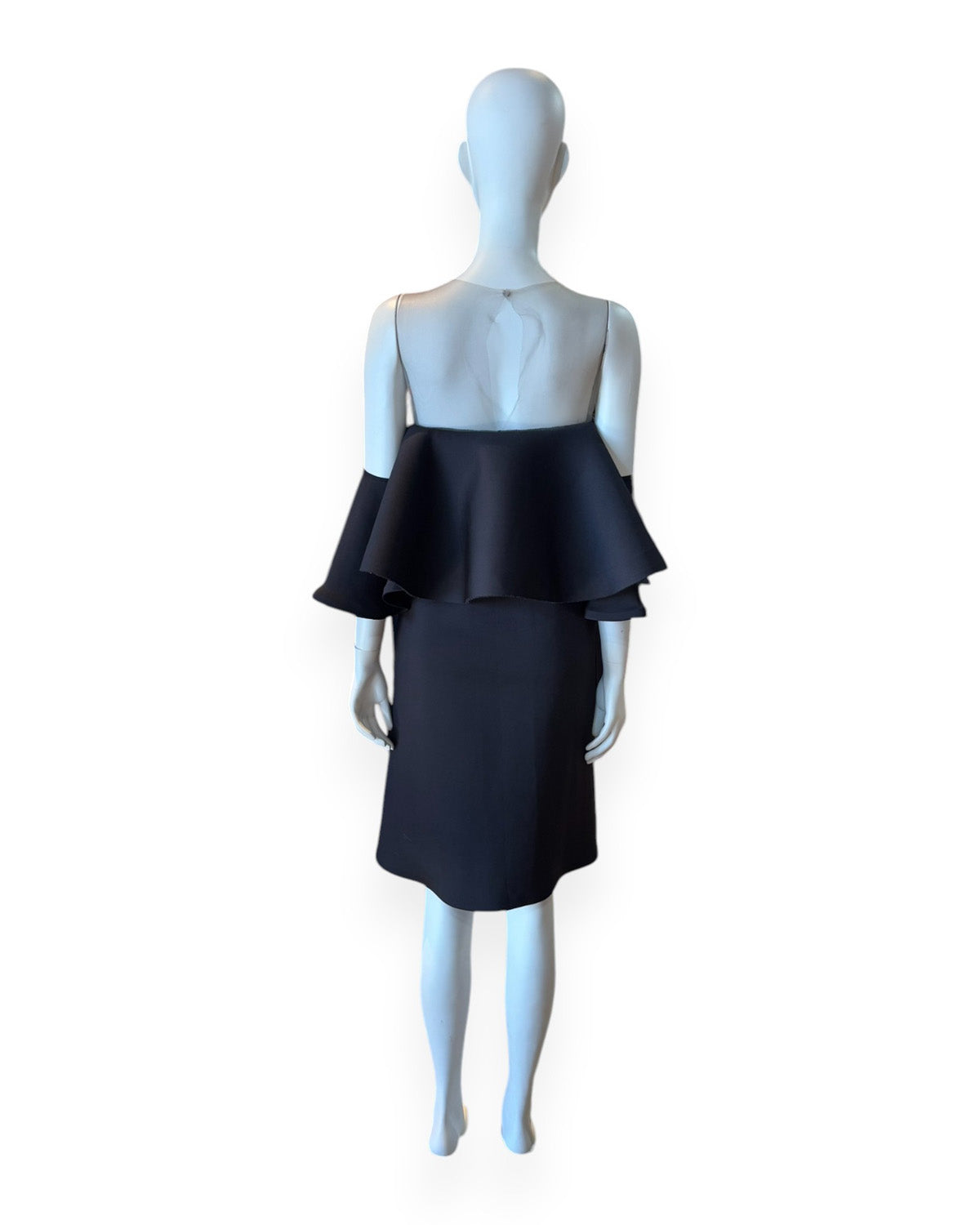 Vestido negro boleros
