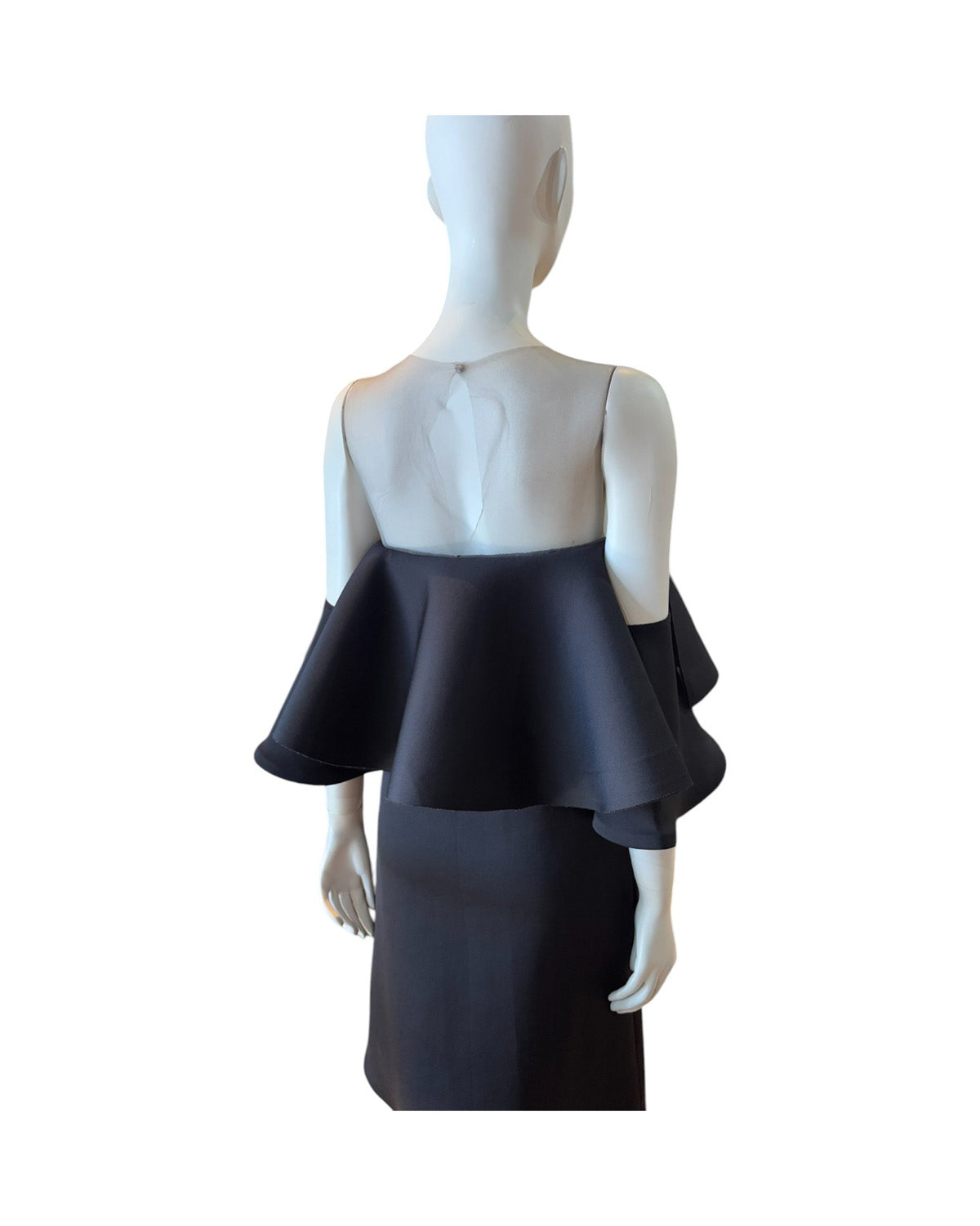 Vestido negro boleros