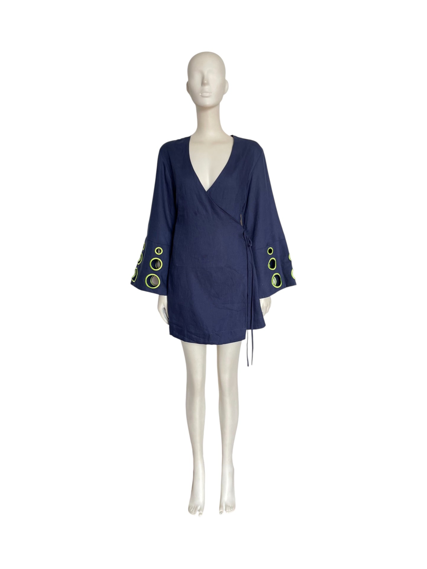 Vestido mini magen tunic navy