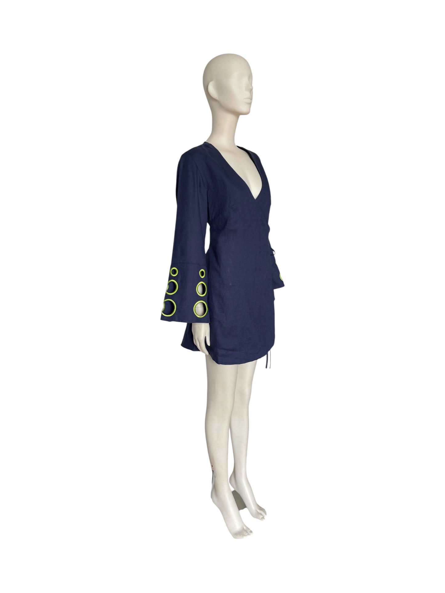 Vestido mini magen tunic navy
