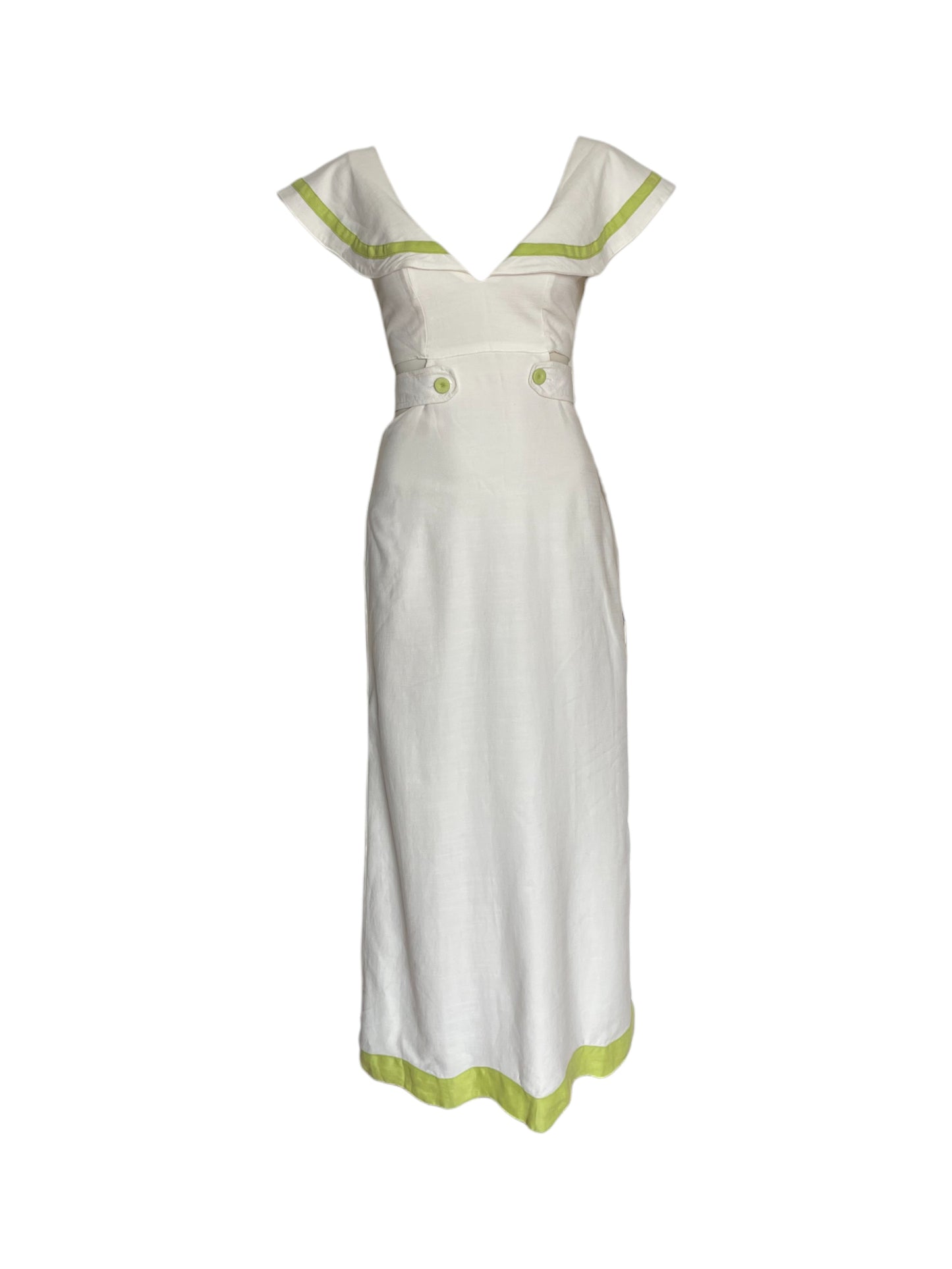 vestidomaxi sailor white