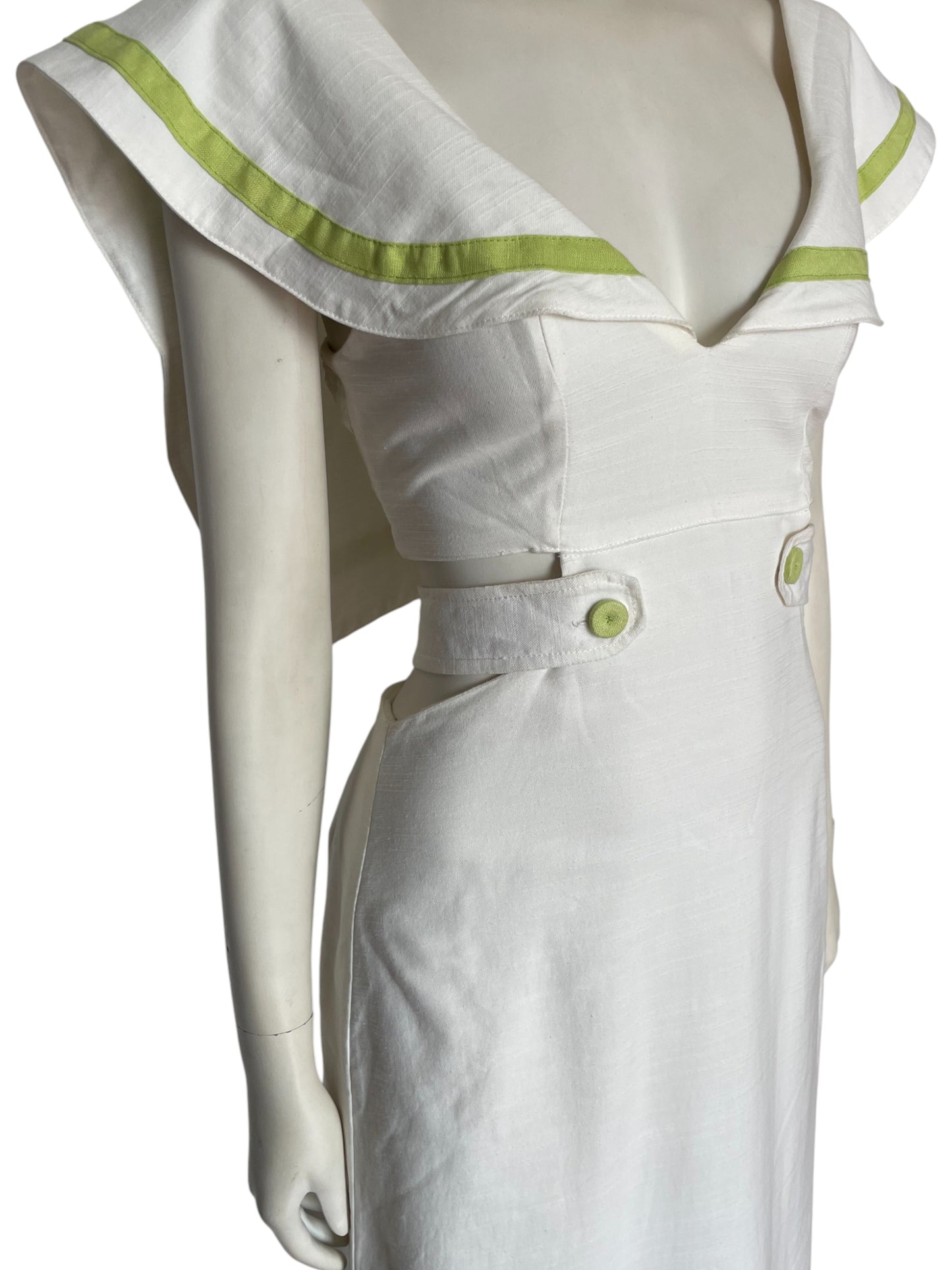 vestidomaxi sailor white