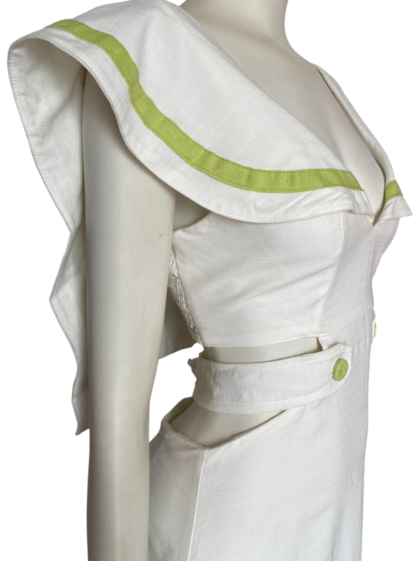 vestidomaxi sailor white