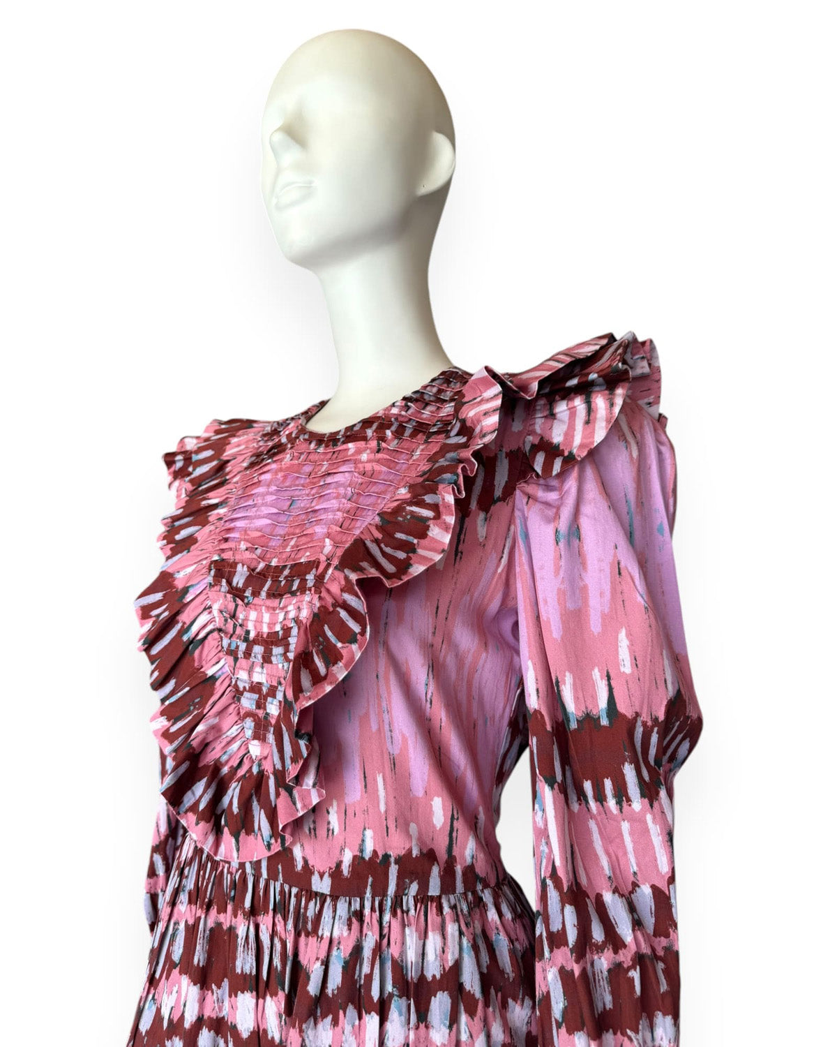 Vestido mini fucsia