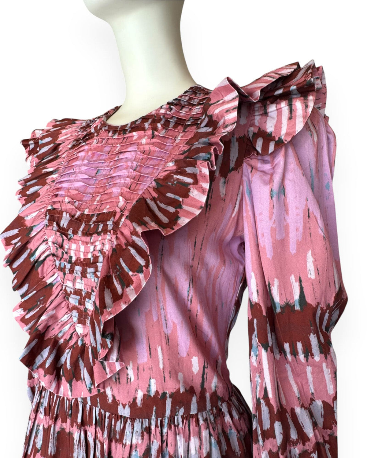 Vestido mini fucsia