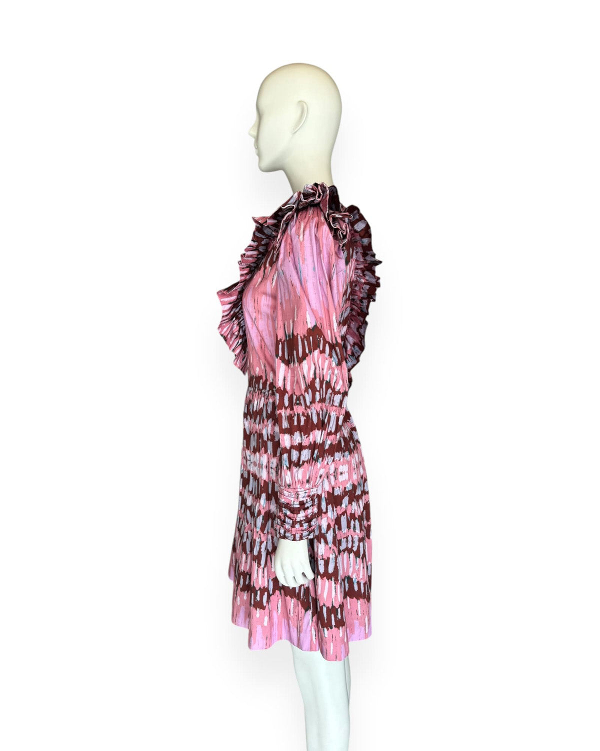 Vestido mini fucsia