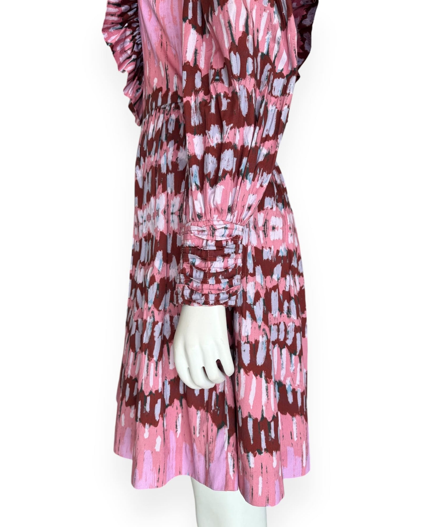 Vestido mini fucsia