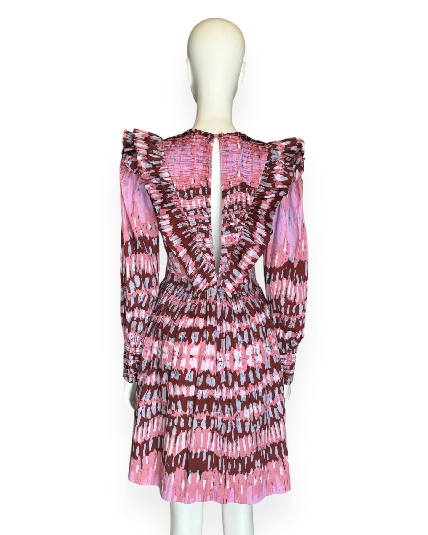 Vestido mini fucsia