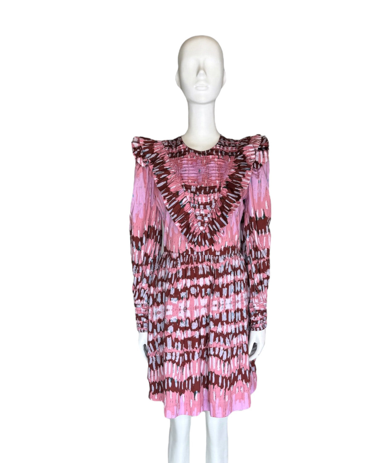 Vestido mini fucsia