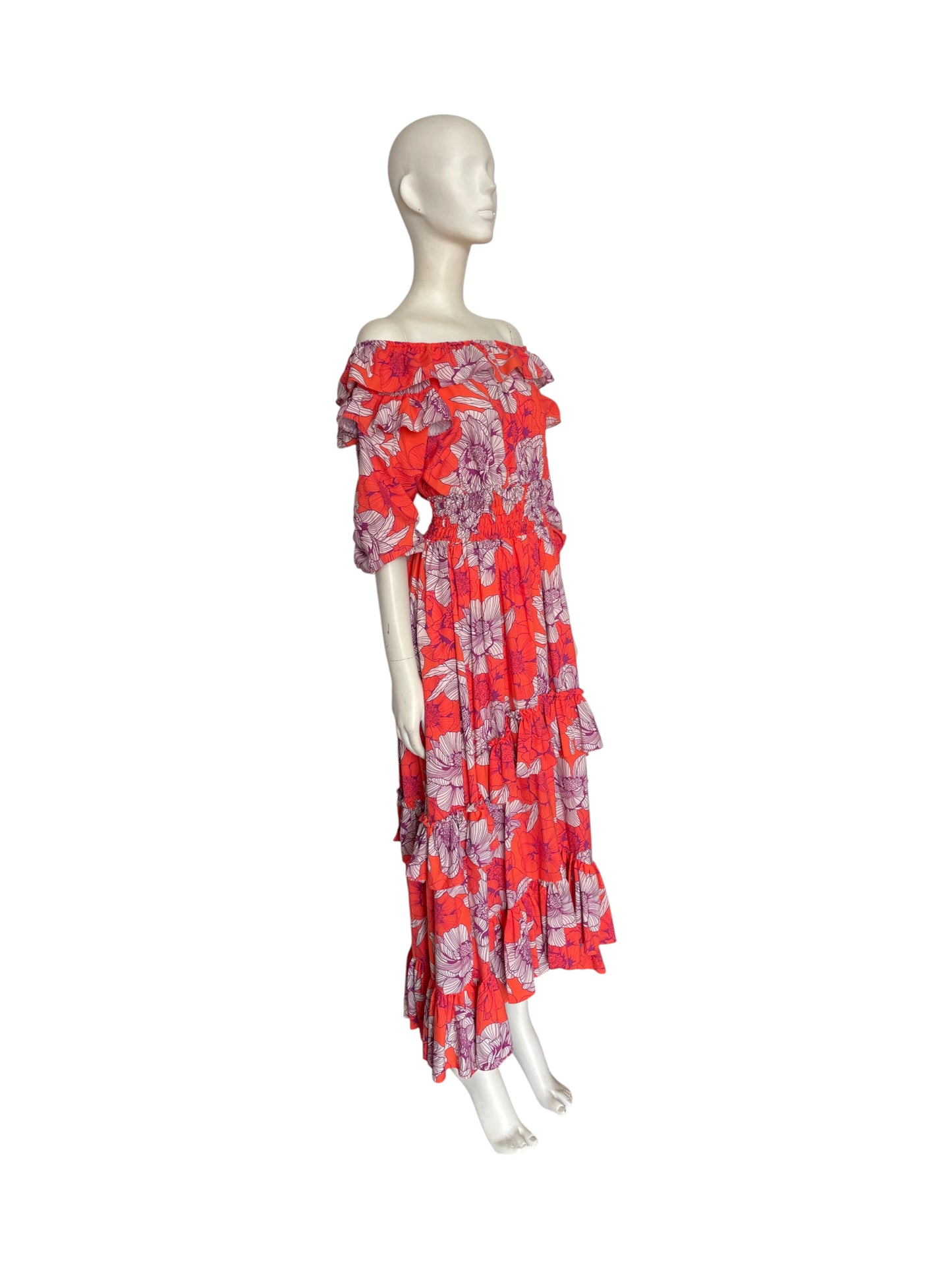 Vestido Tiffany floral