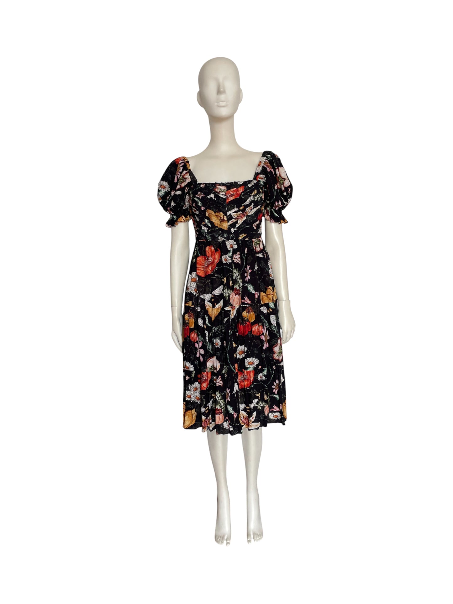 Midi dres otoño