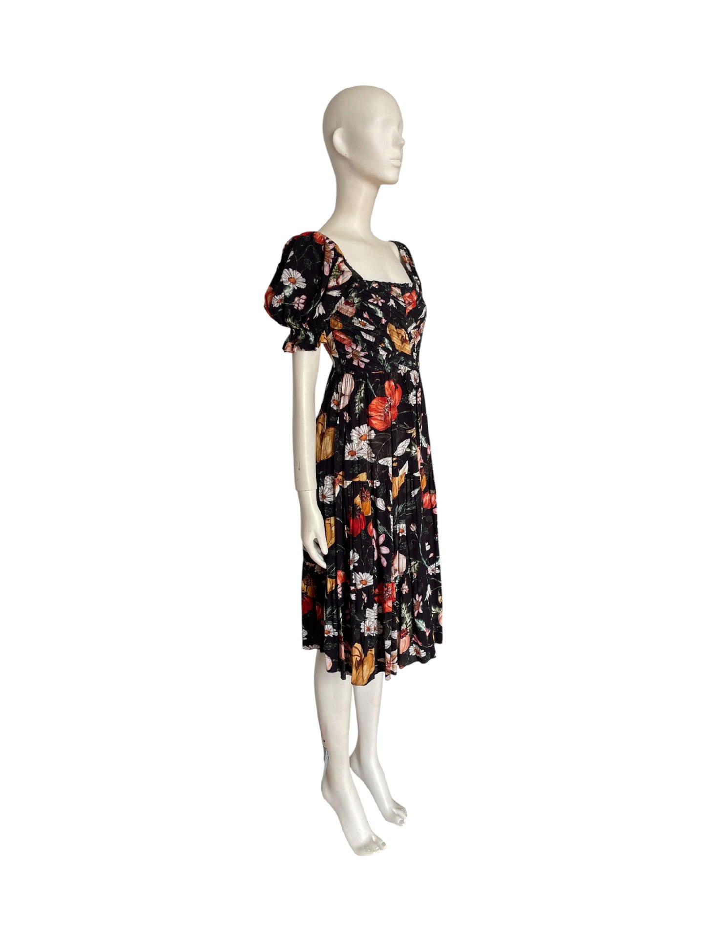 Midi dres otoño