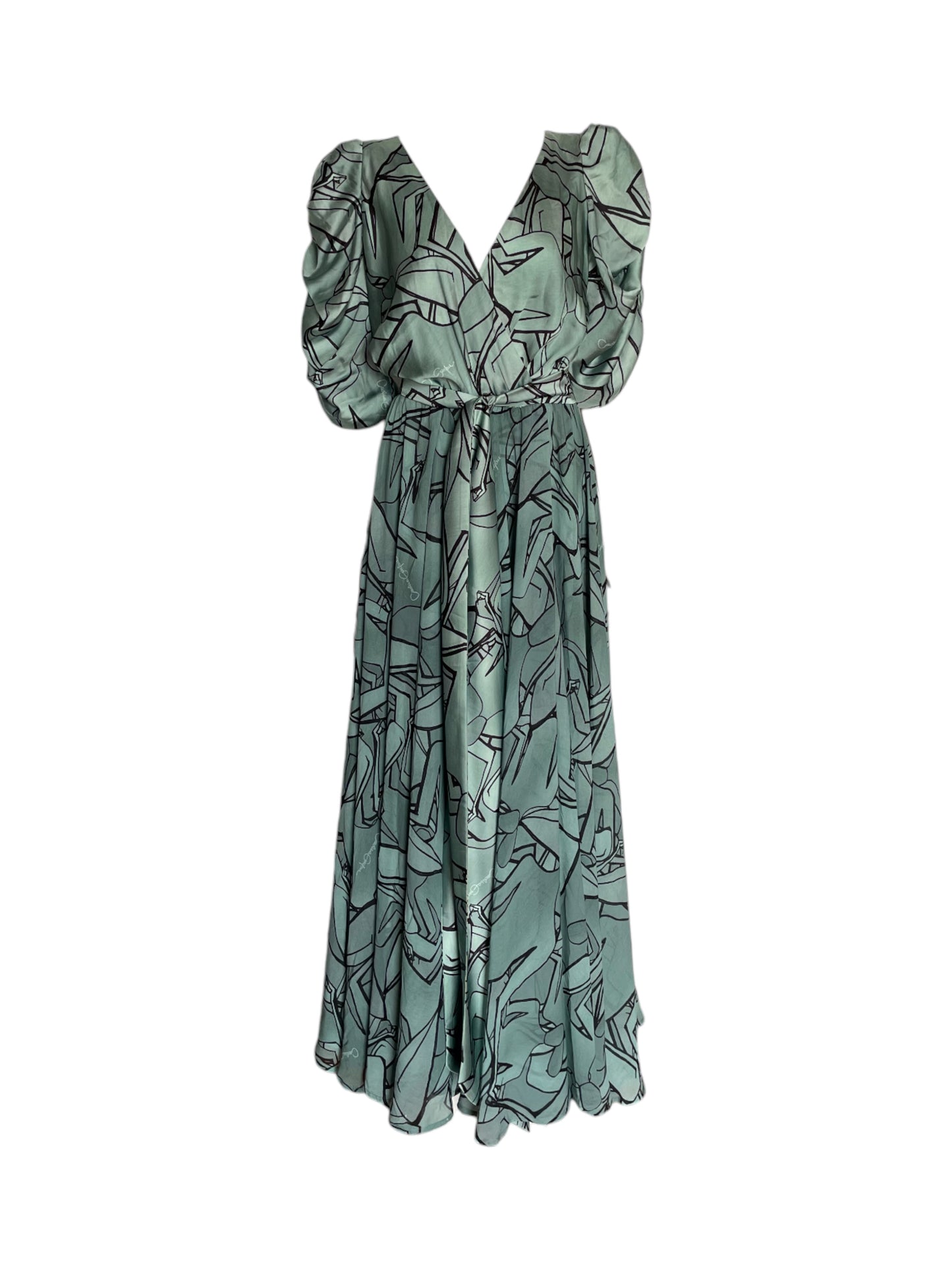vestido maxi saturno