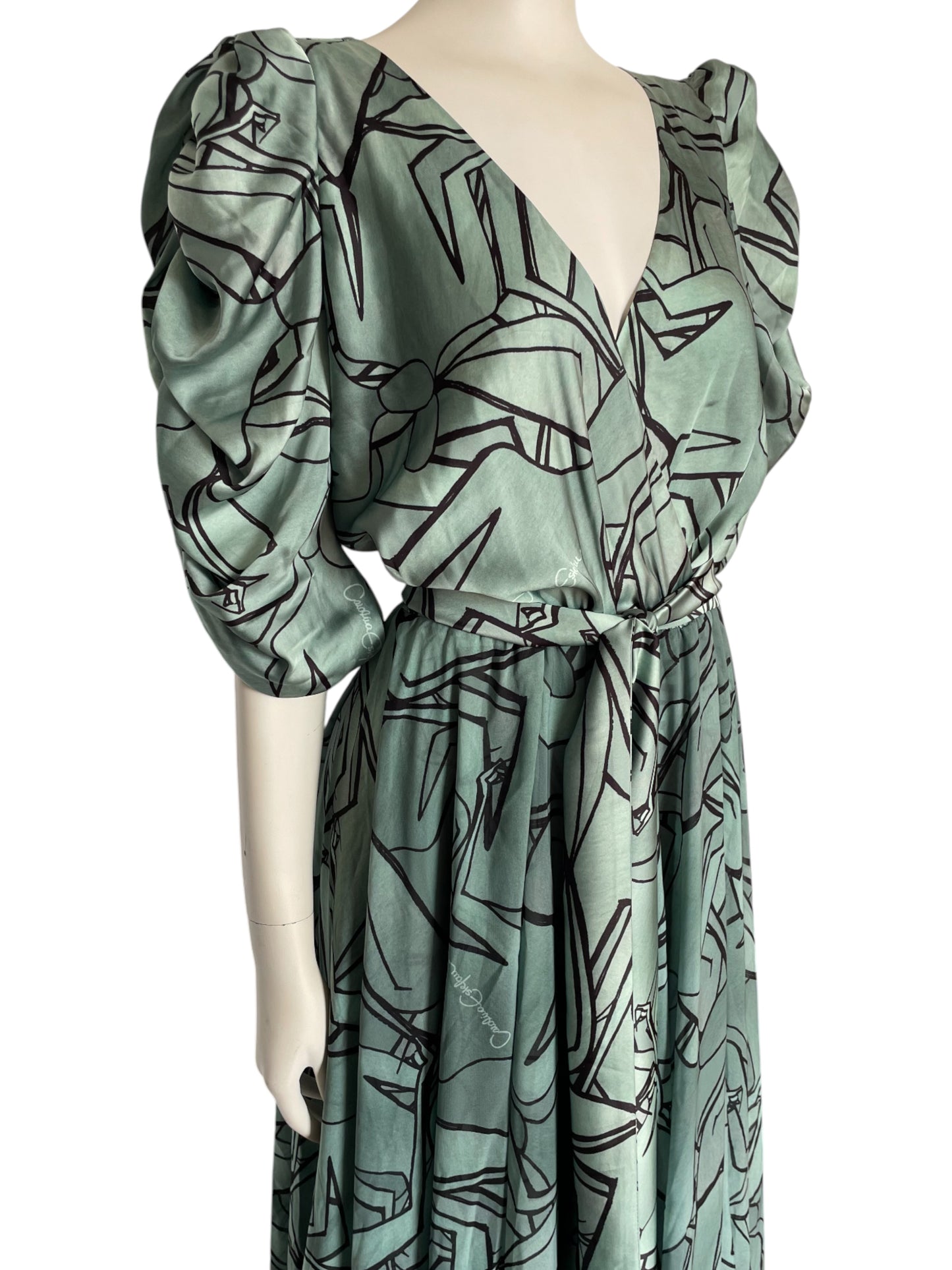 vestido maxi saturno