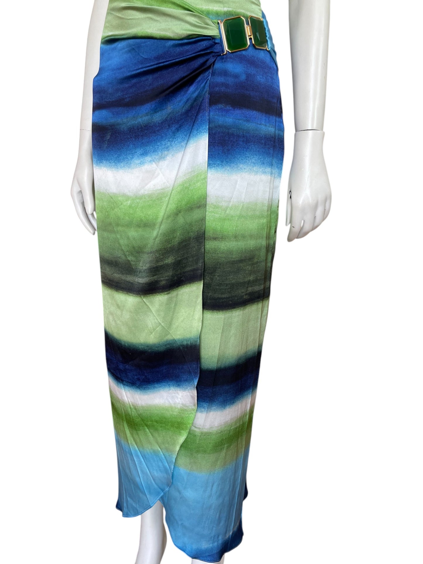 Set top y falda maxi