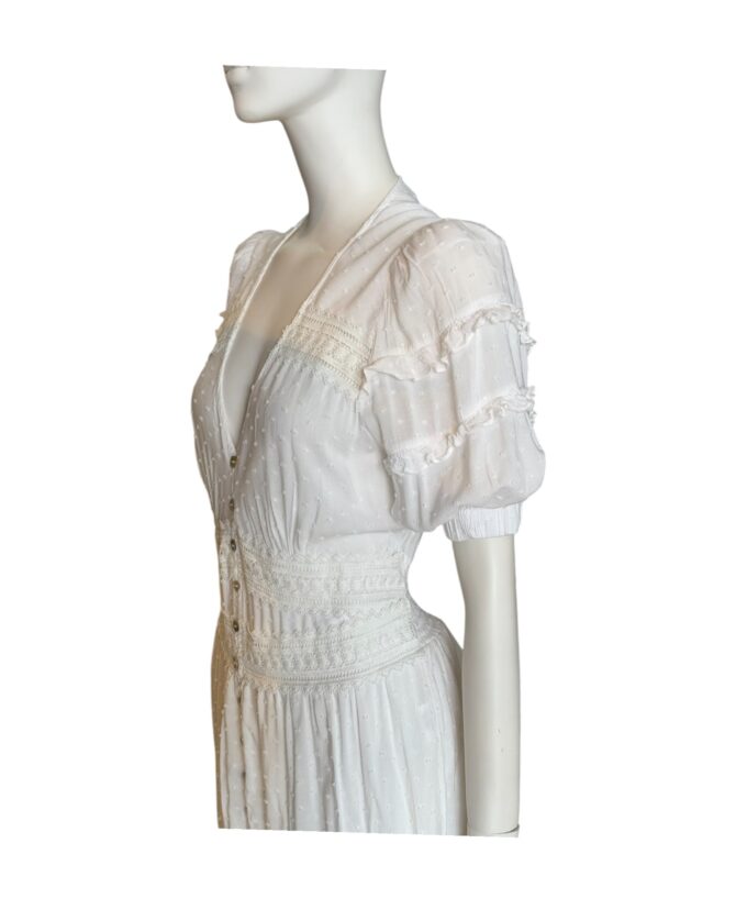 Vestido blanco encaje