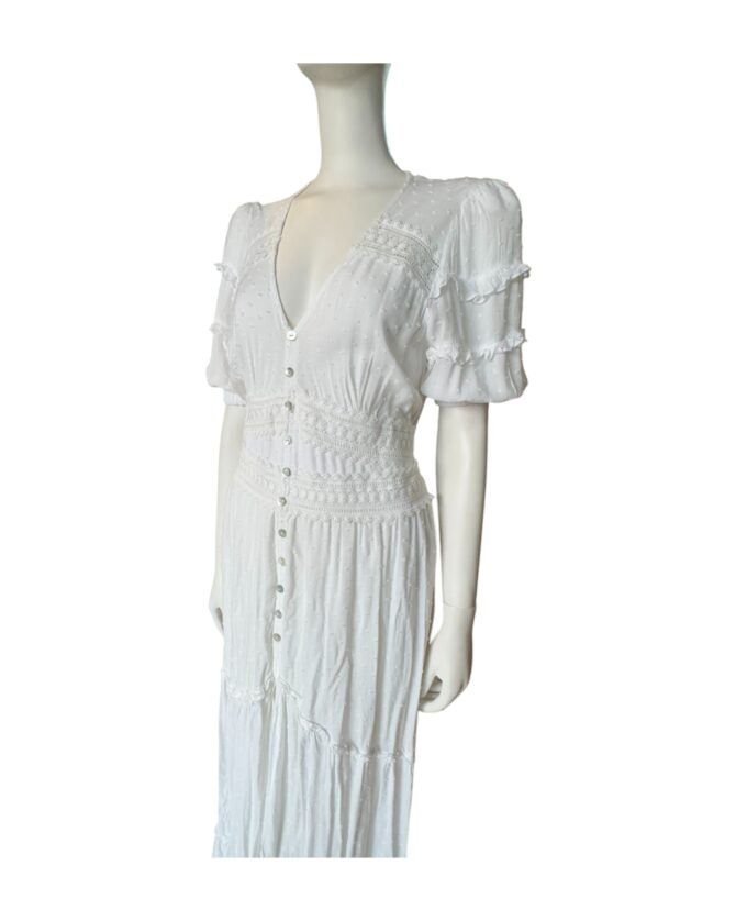 Vestido blanco encaje