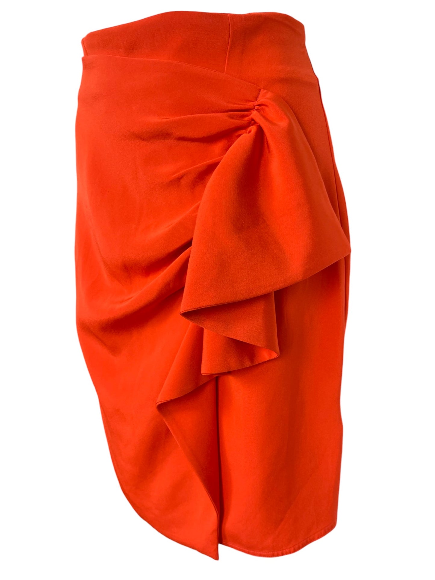 Falda mini naranja