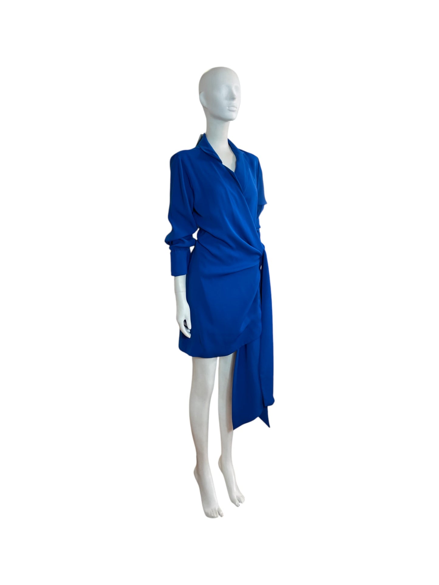 mini dress azul rey