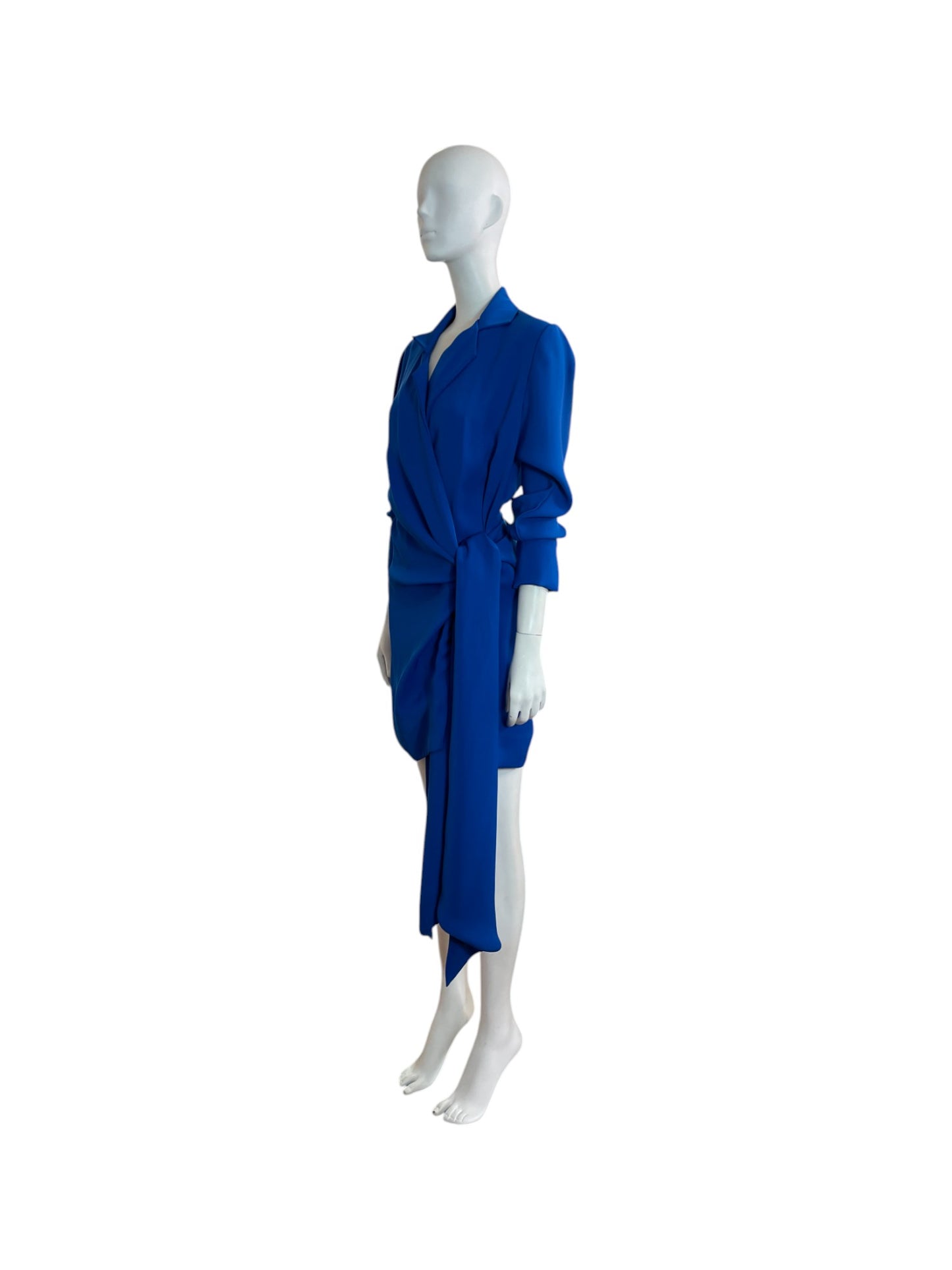 mini dress azul rey