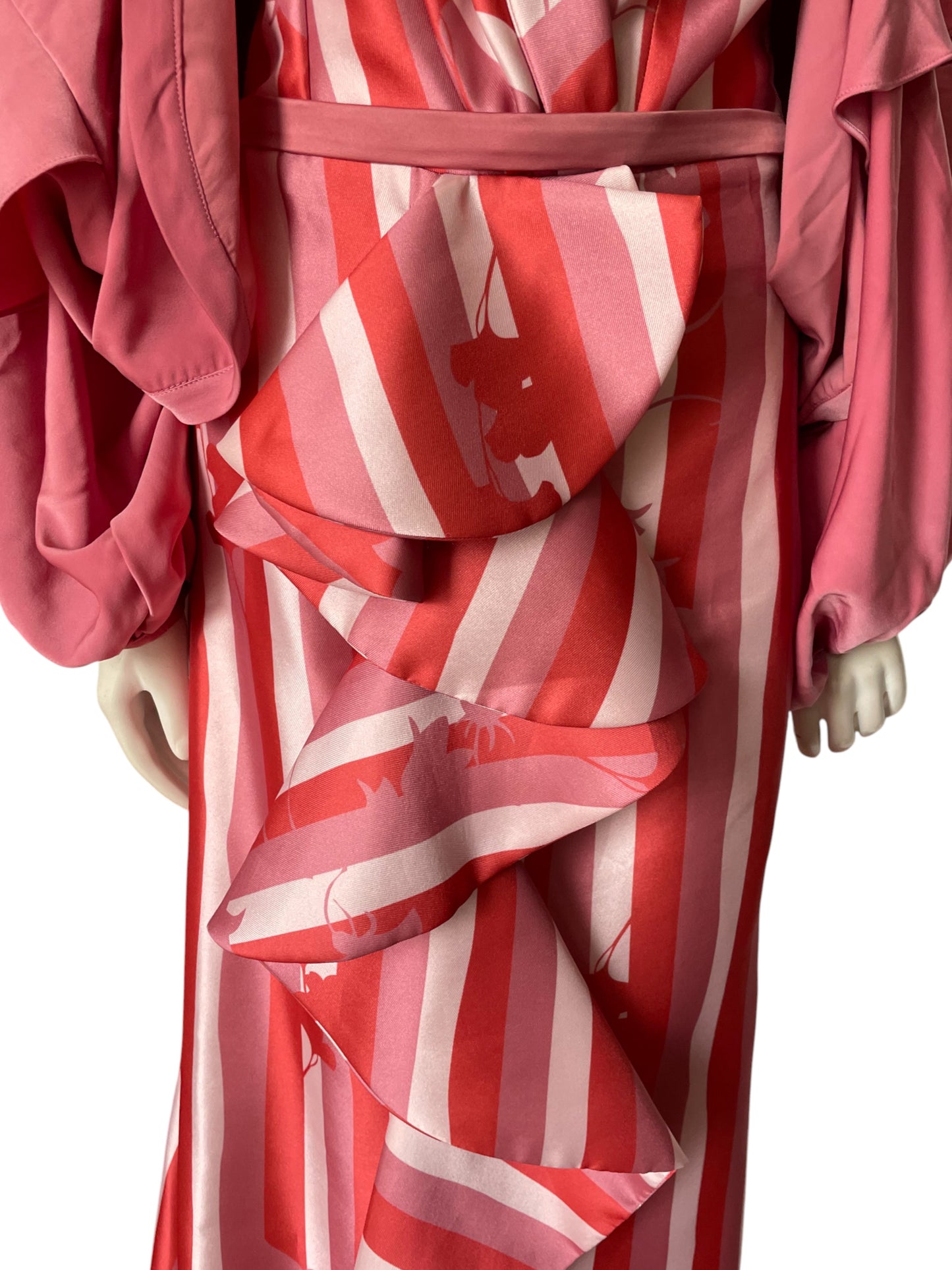Vestido Maxi con sobrepuesto