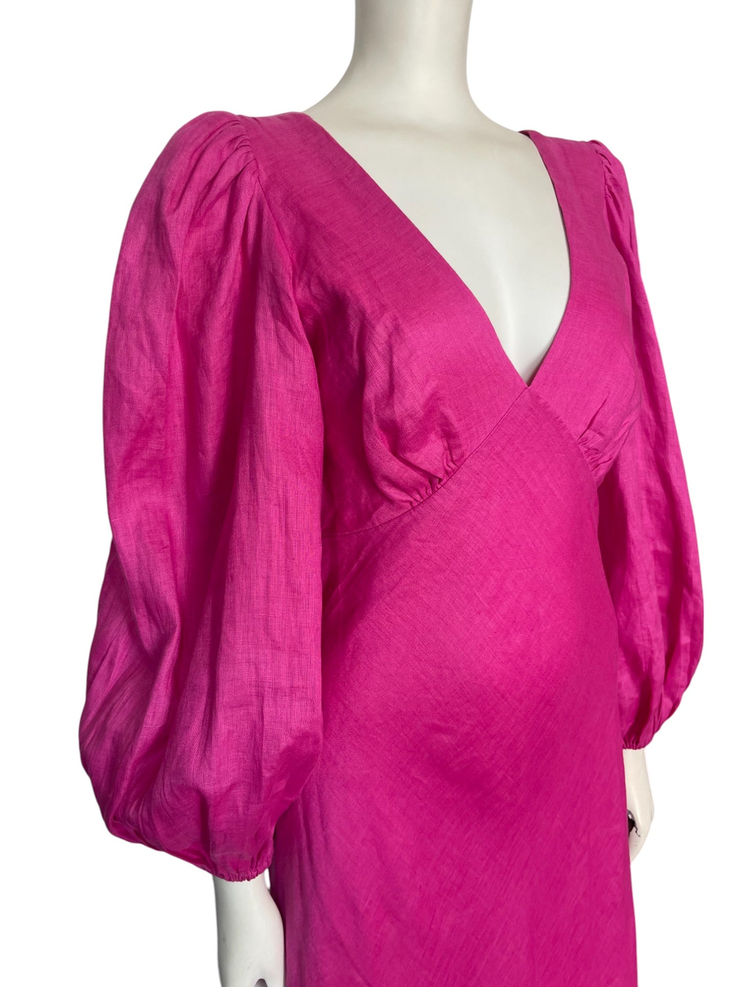 vestido maxi rosella pink