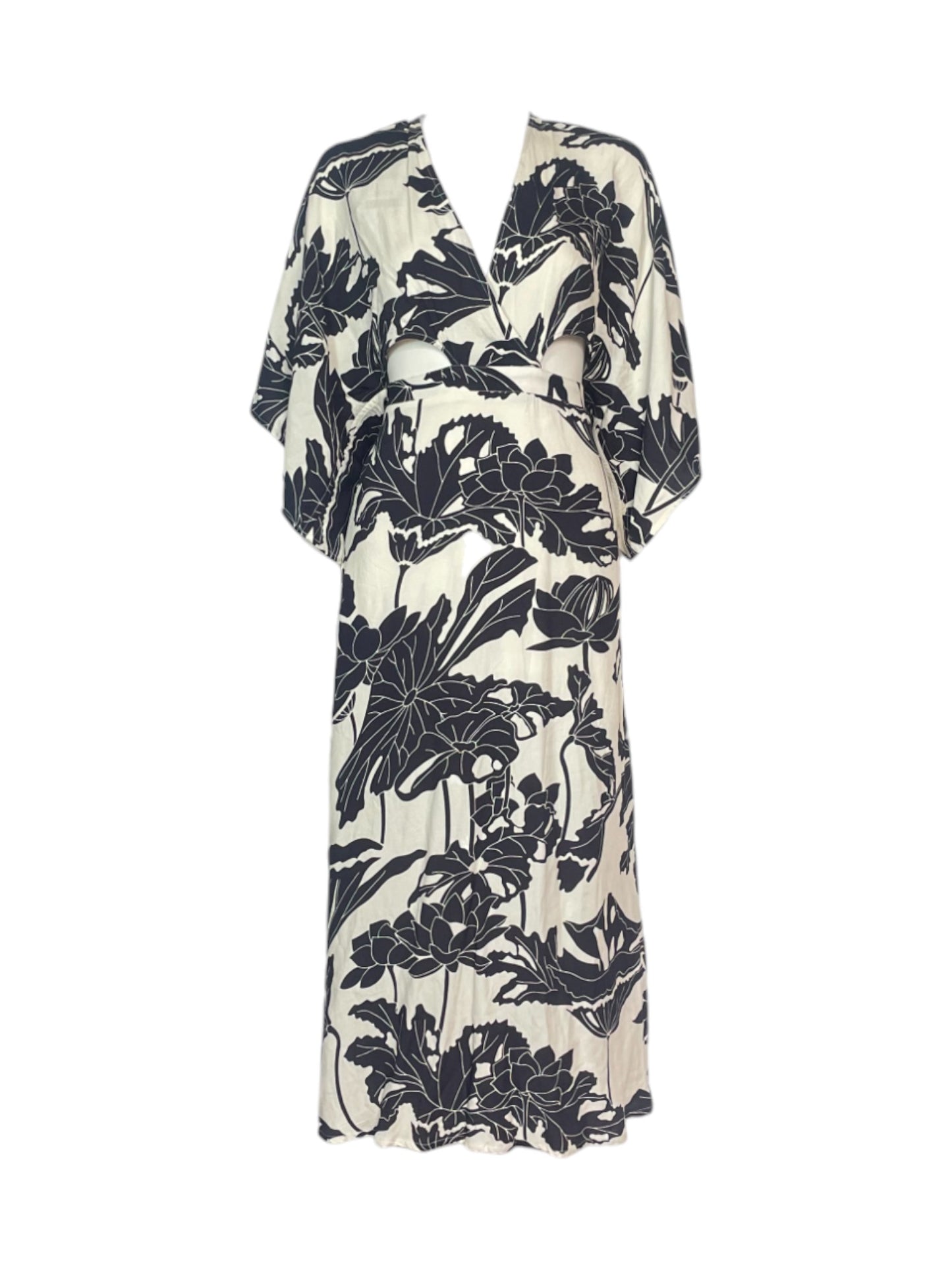 vestido pimiento midi dressflores