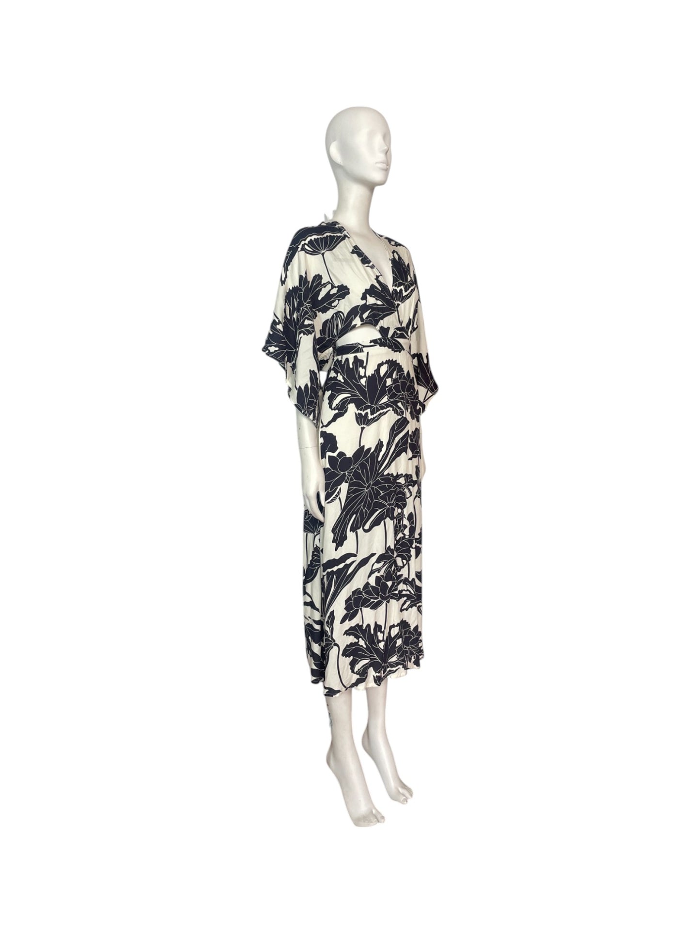 vestido pimiento midi dressflores