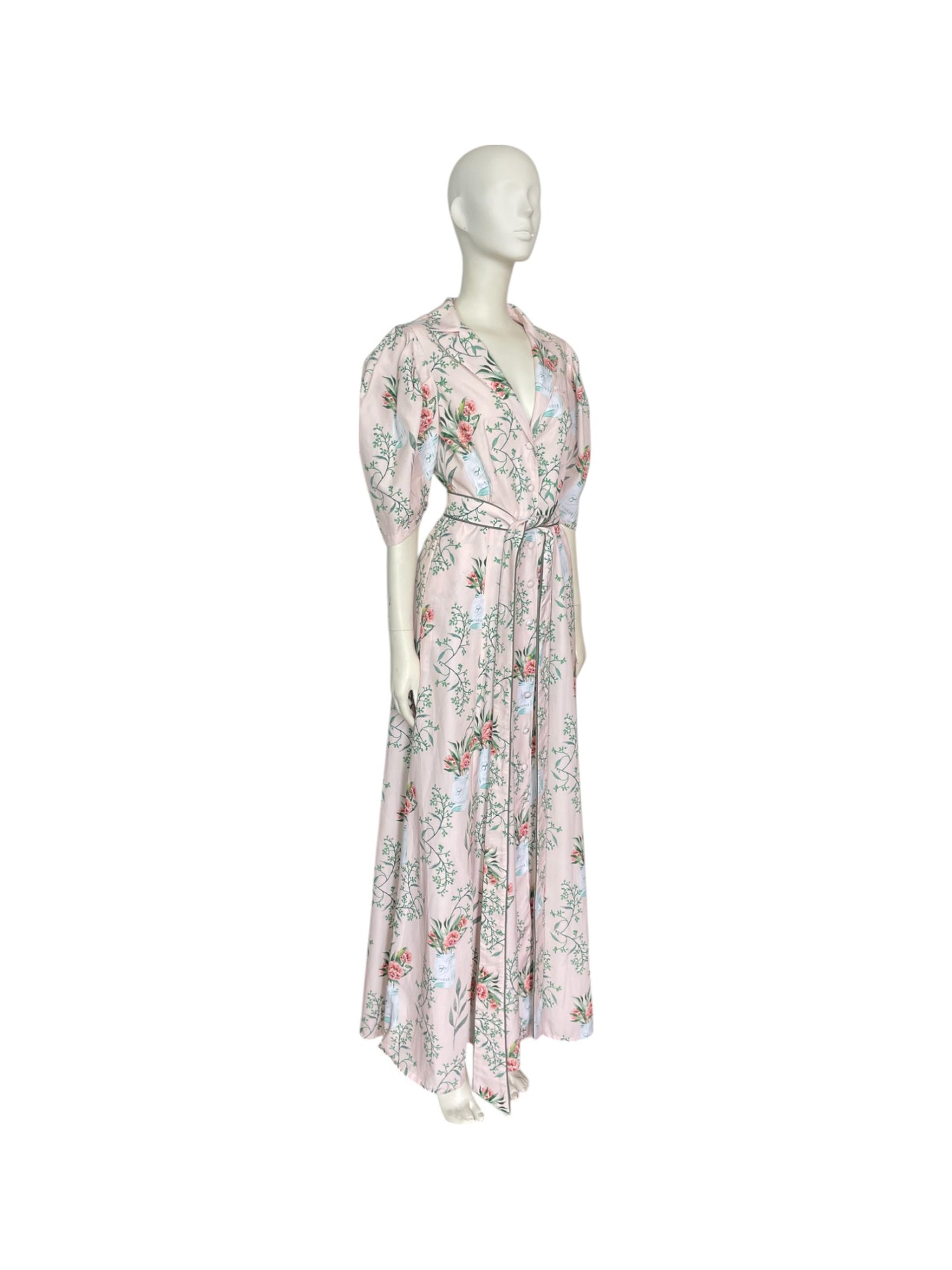Maxi dress caroline con cinturon