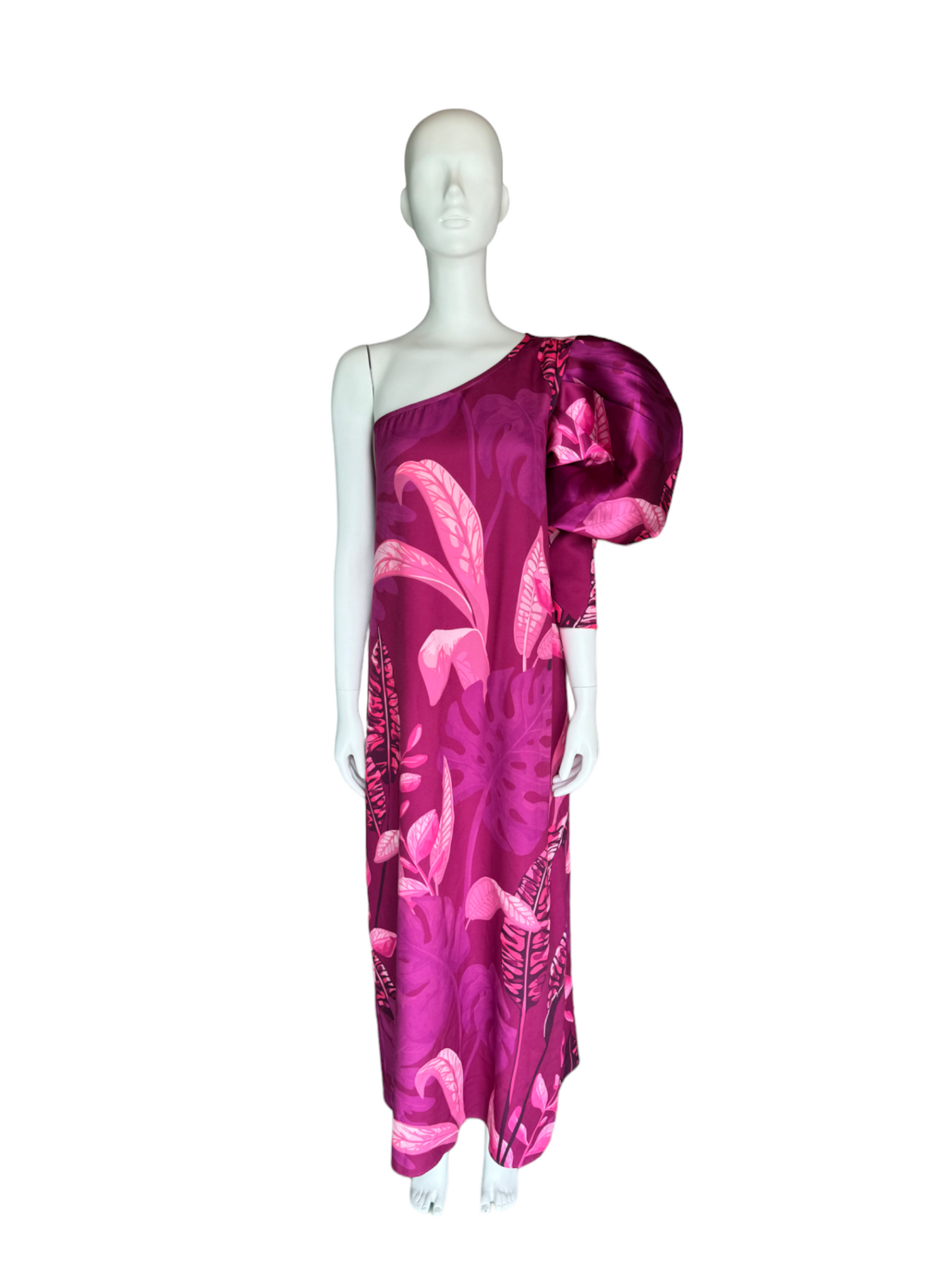 Vestido hombro bombacho