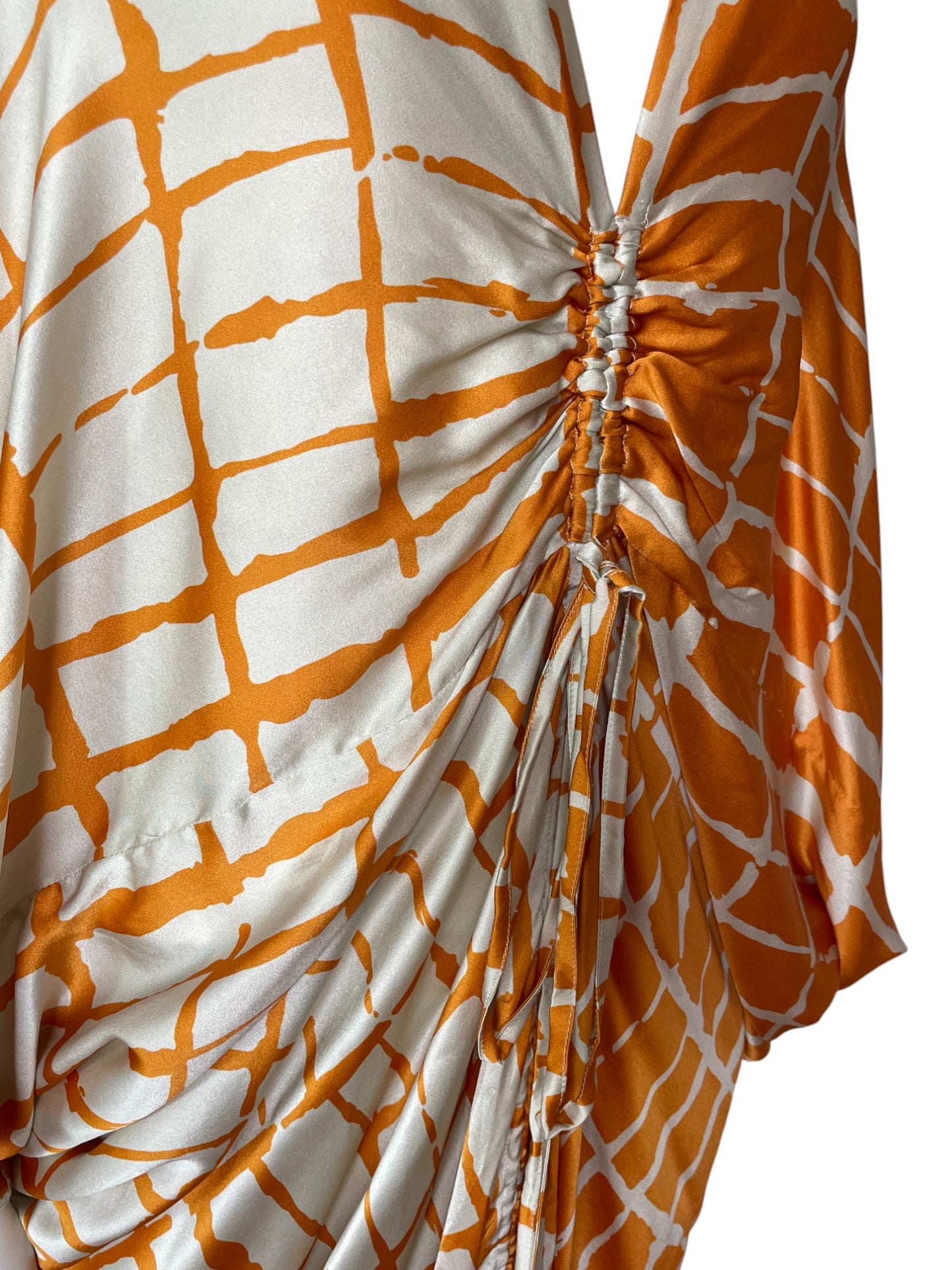cloiser dress orange
