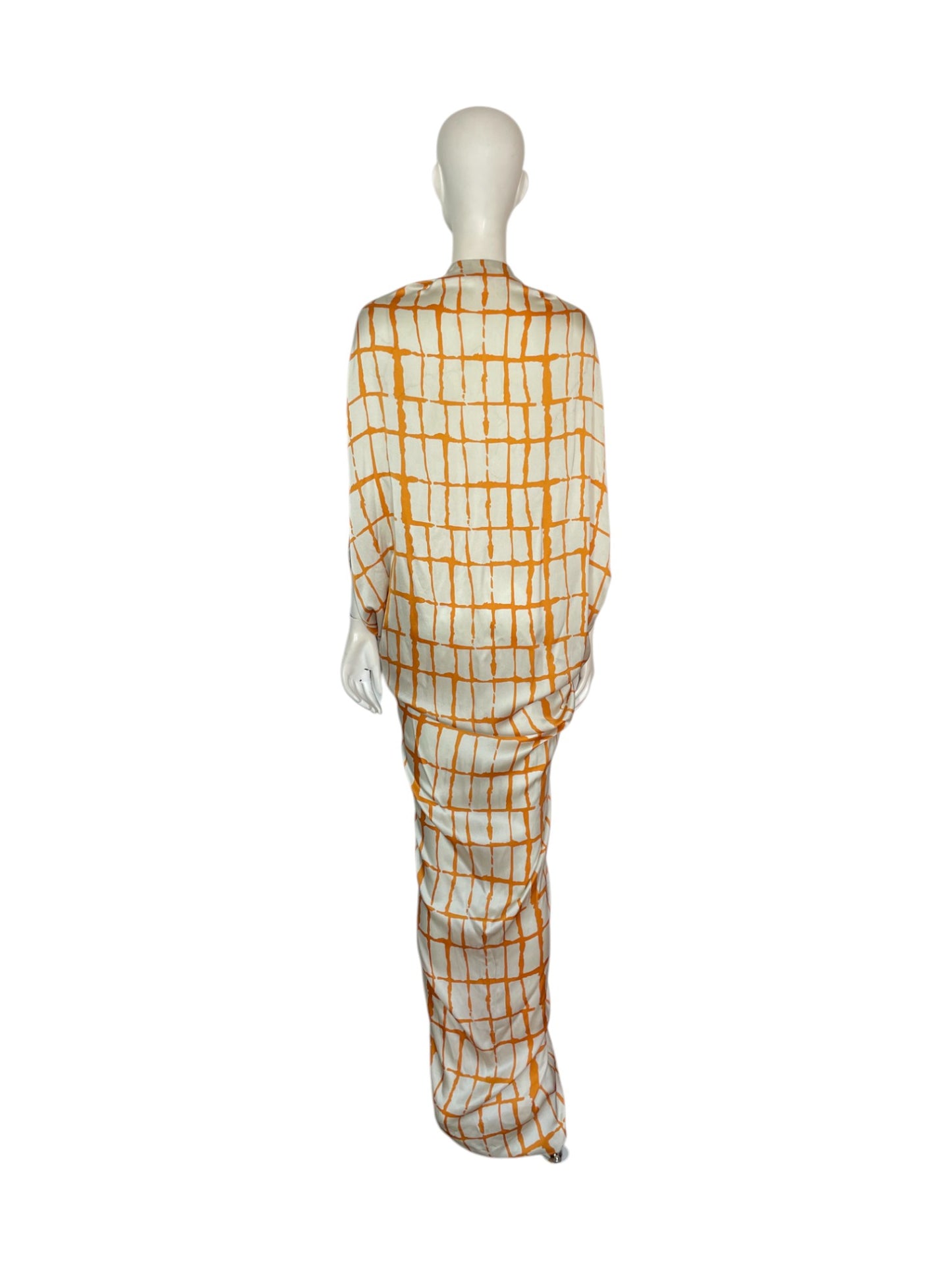 cloiser dress orange