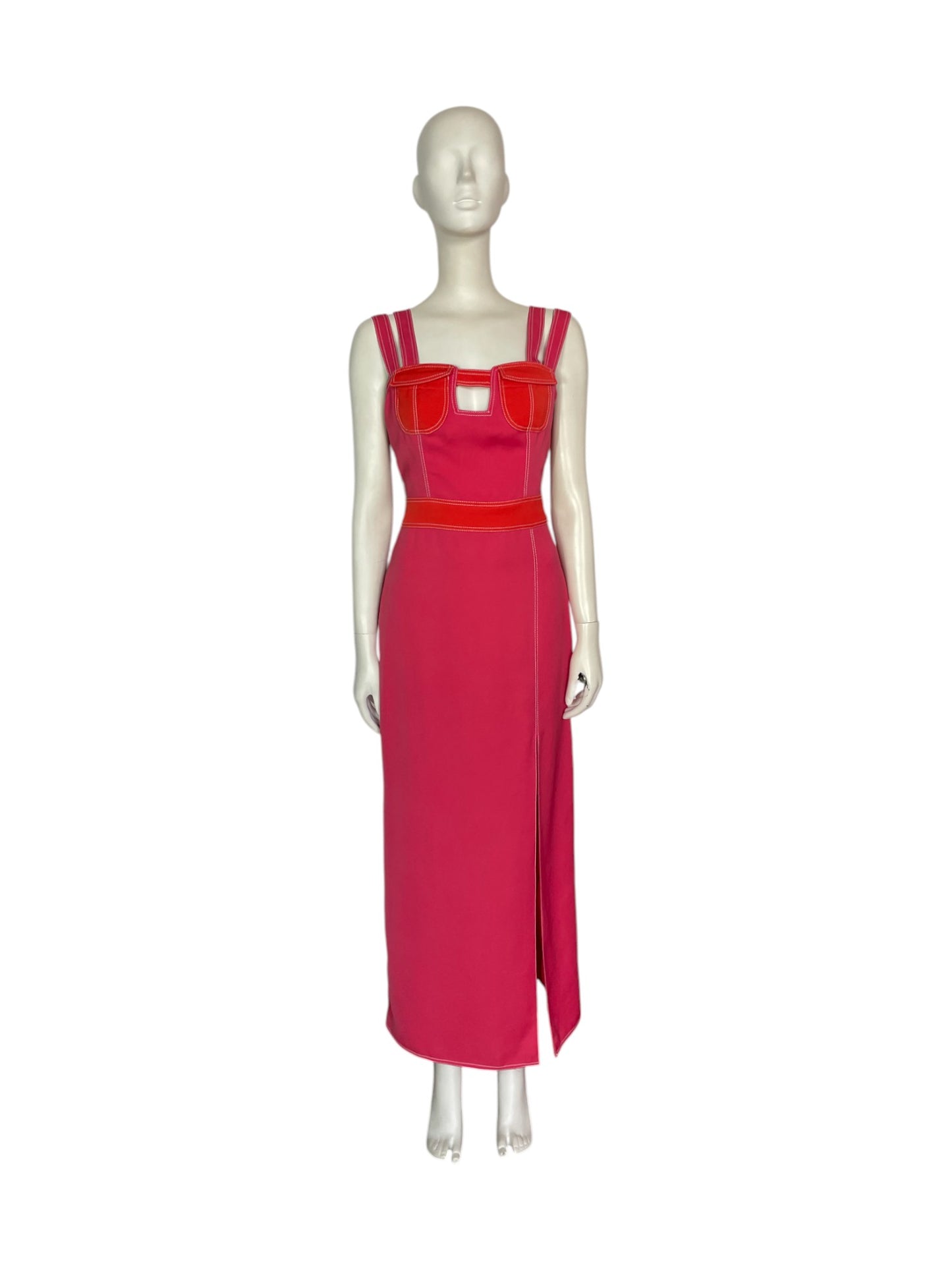 flirty hue Maxi dres