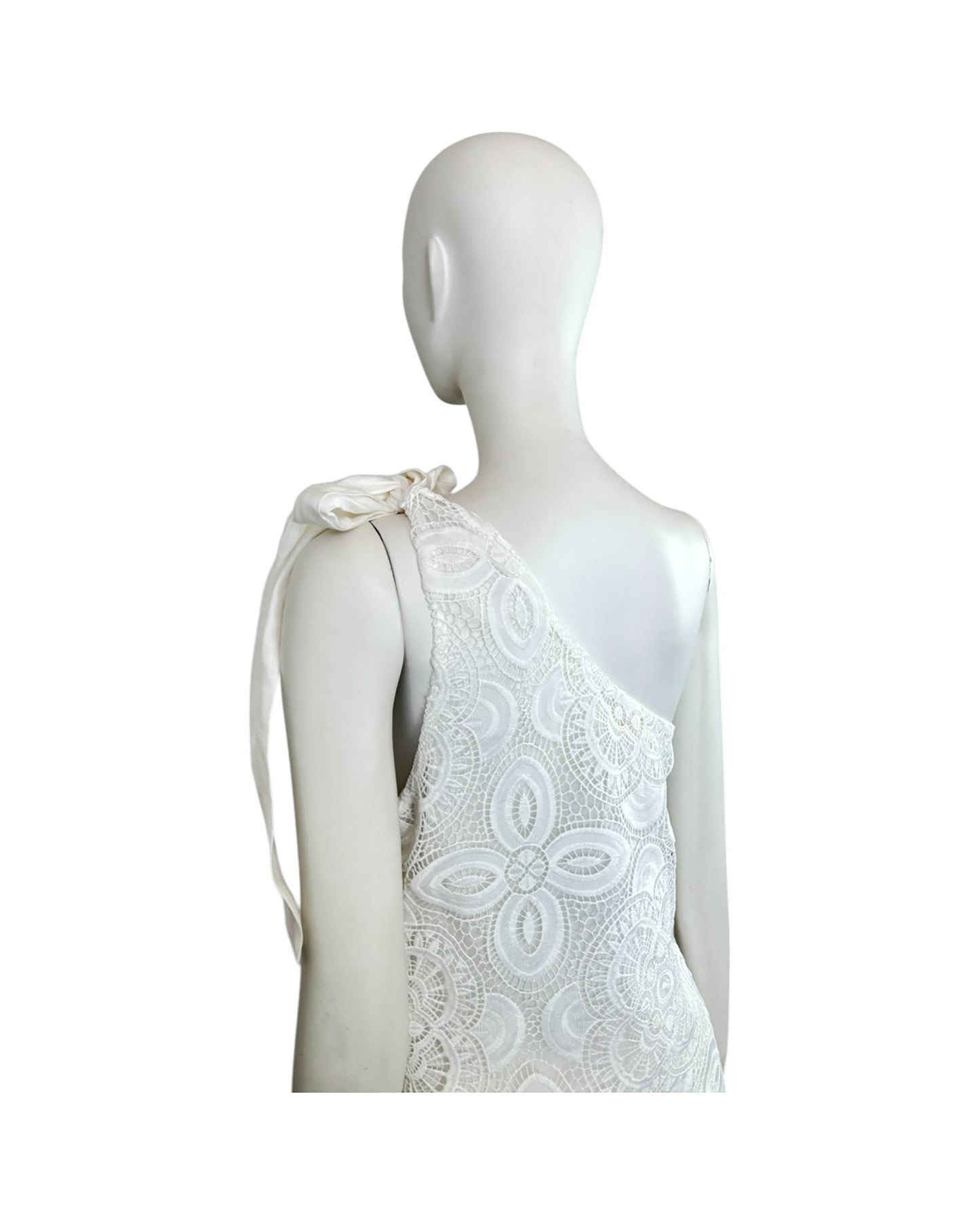 Vestido blanco encaje