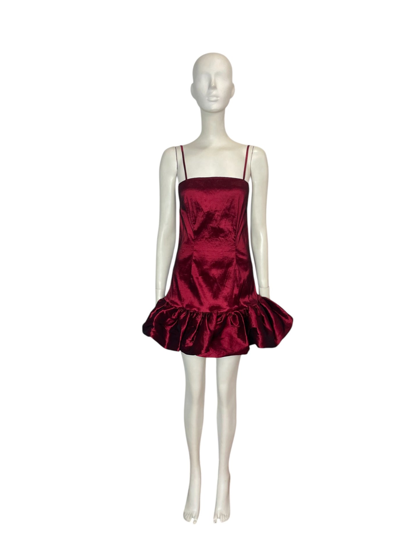 Mini dress satinado