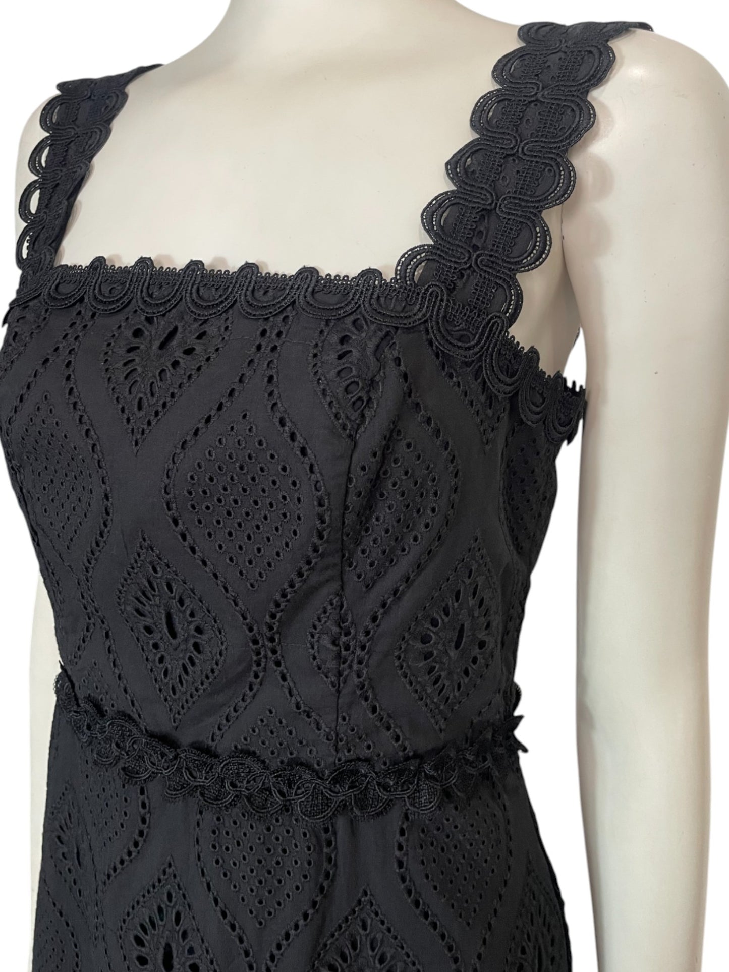Liana midi dress black