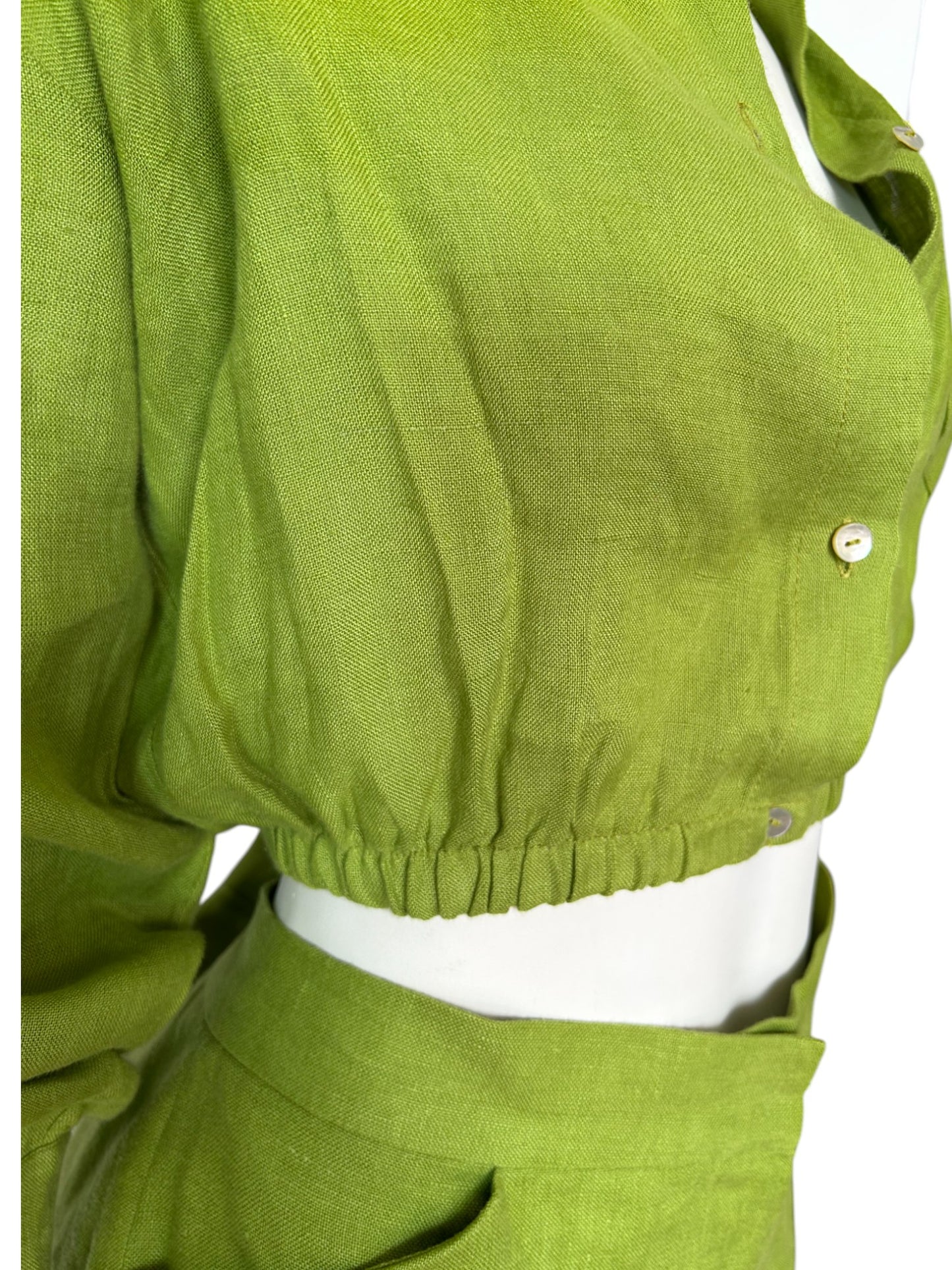 Set top y blusa Verde.