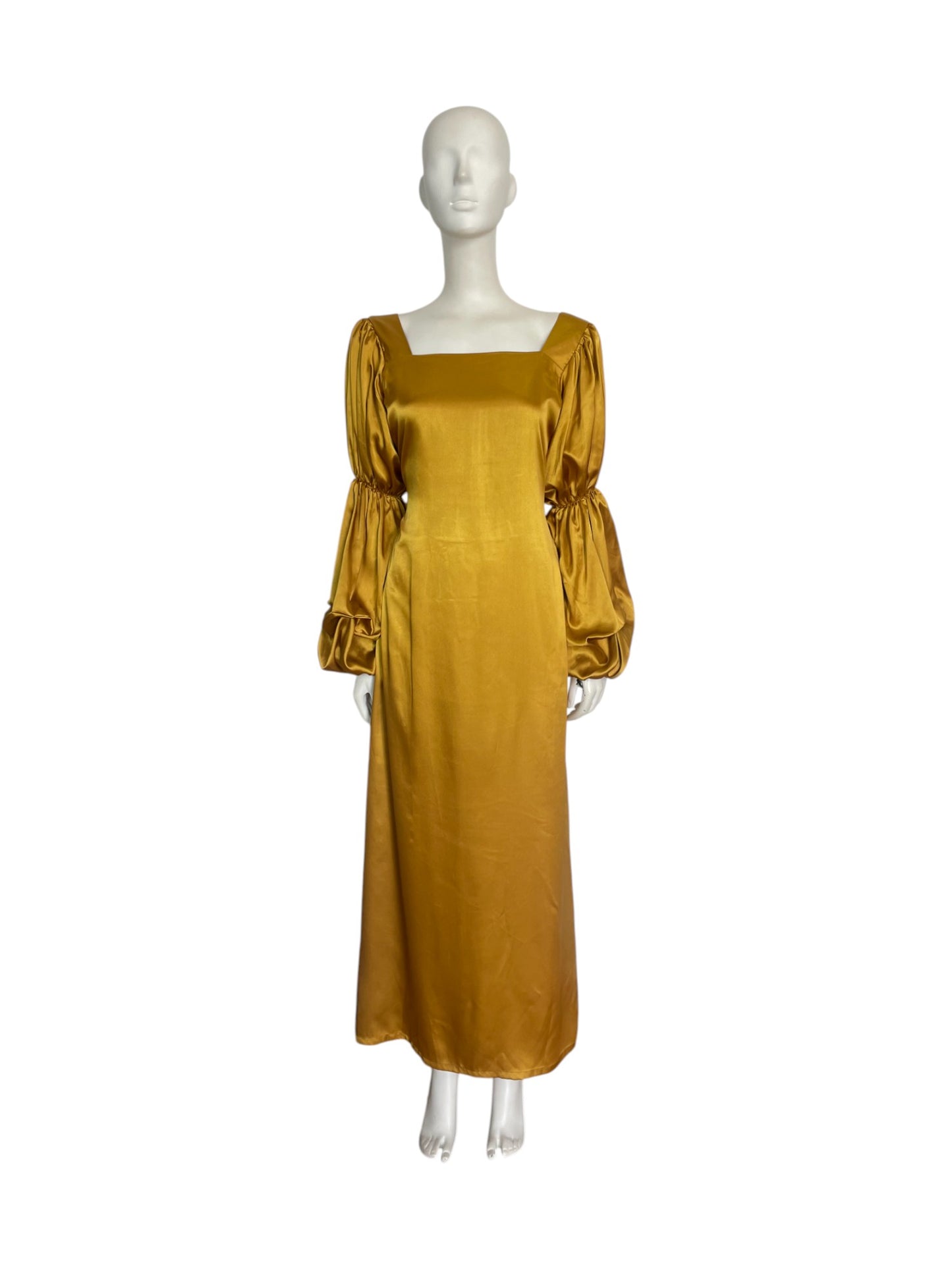 Arse gold dress