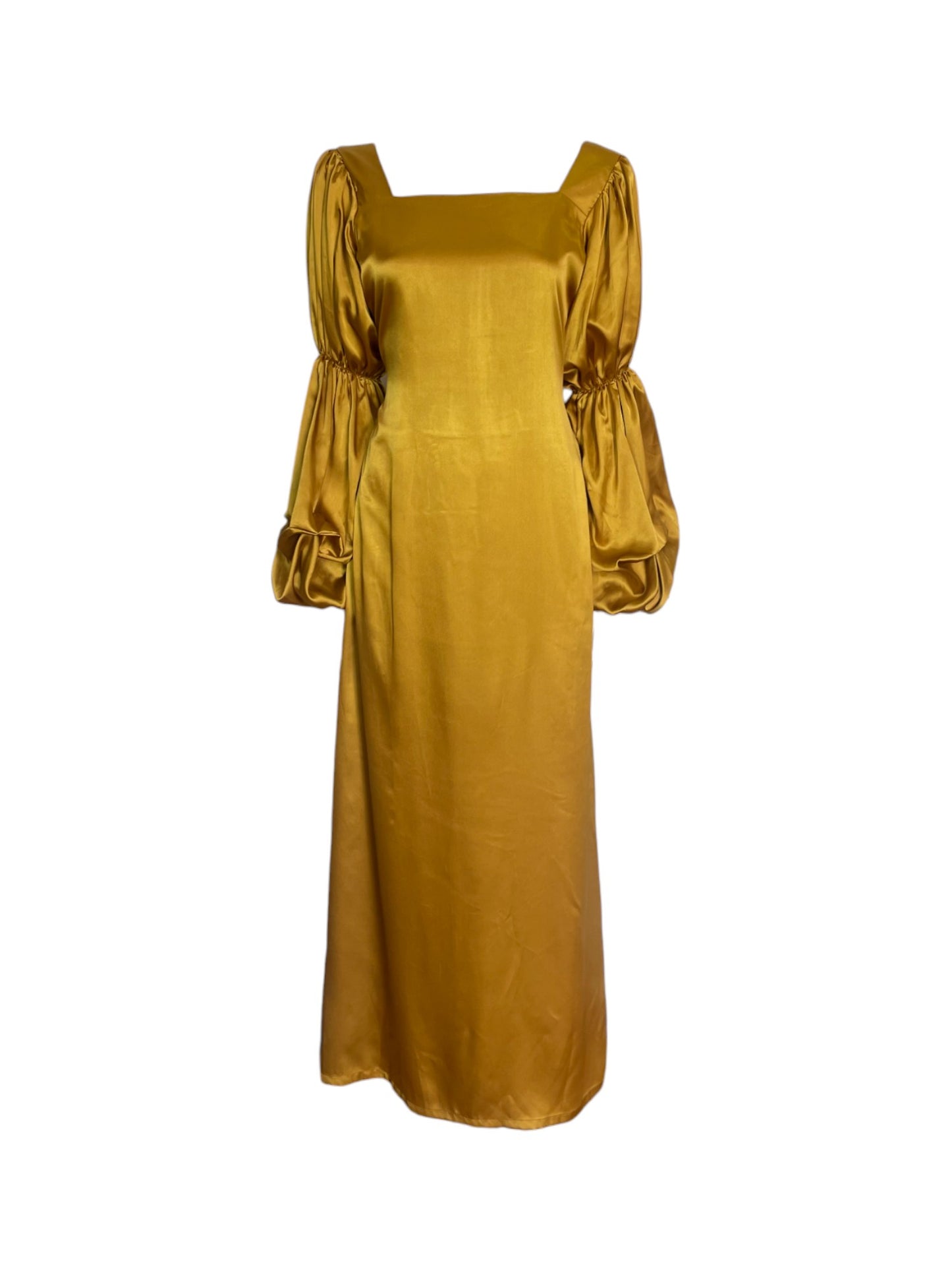 Arse gold dress