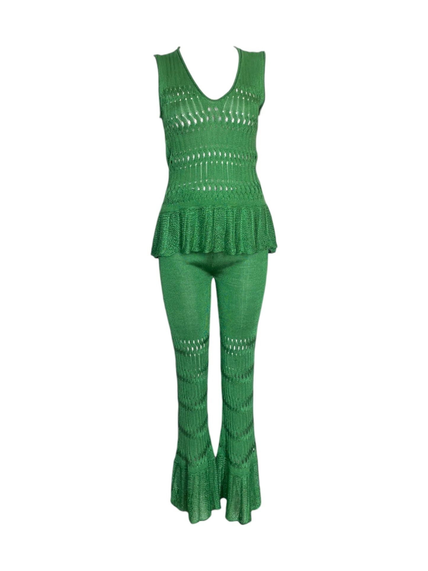 Set estio green tejido