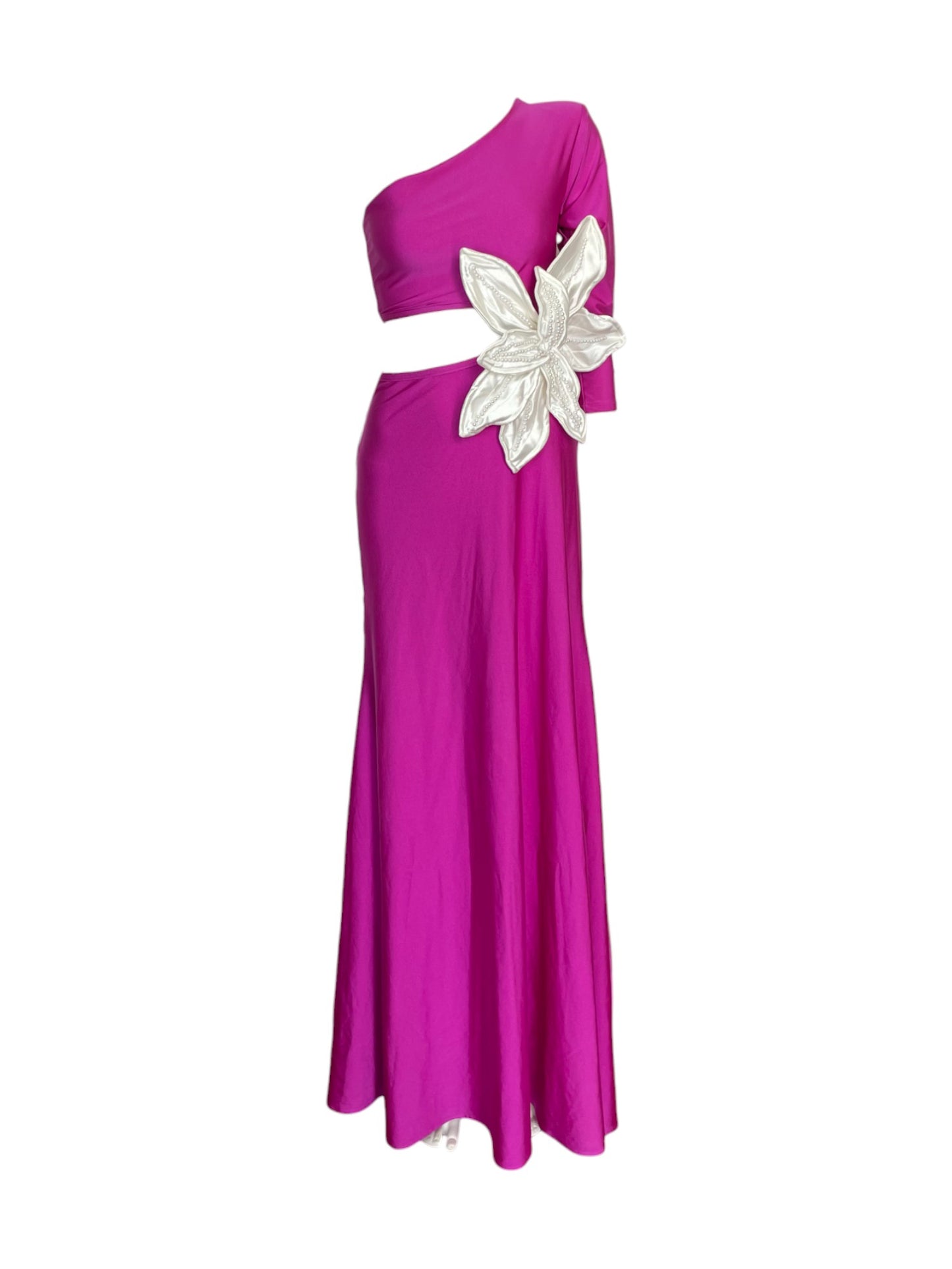 Cataleya maxi dress magenta