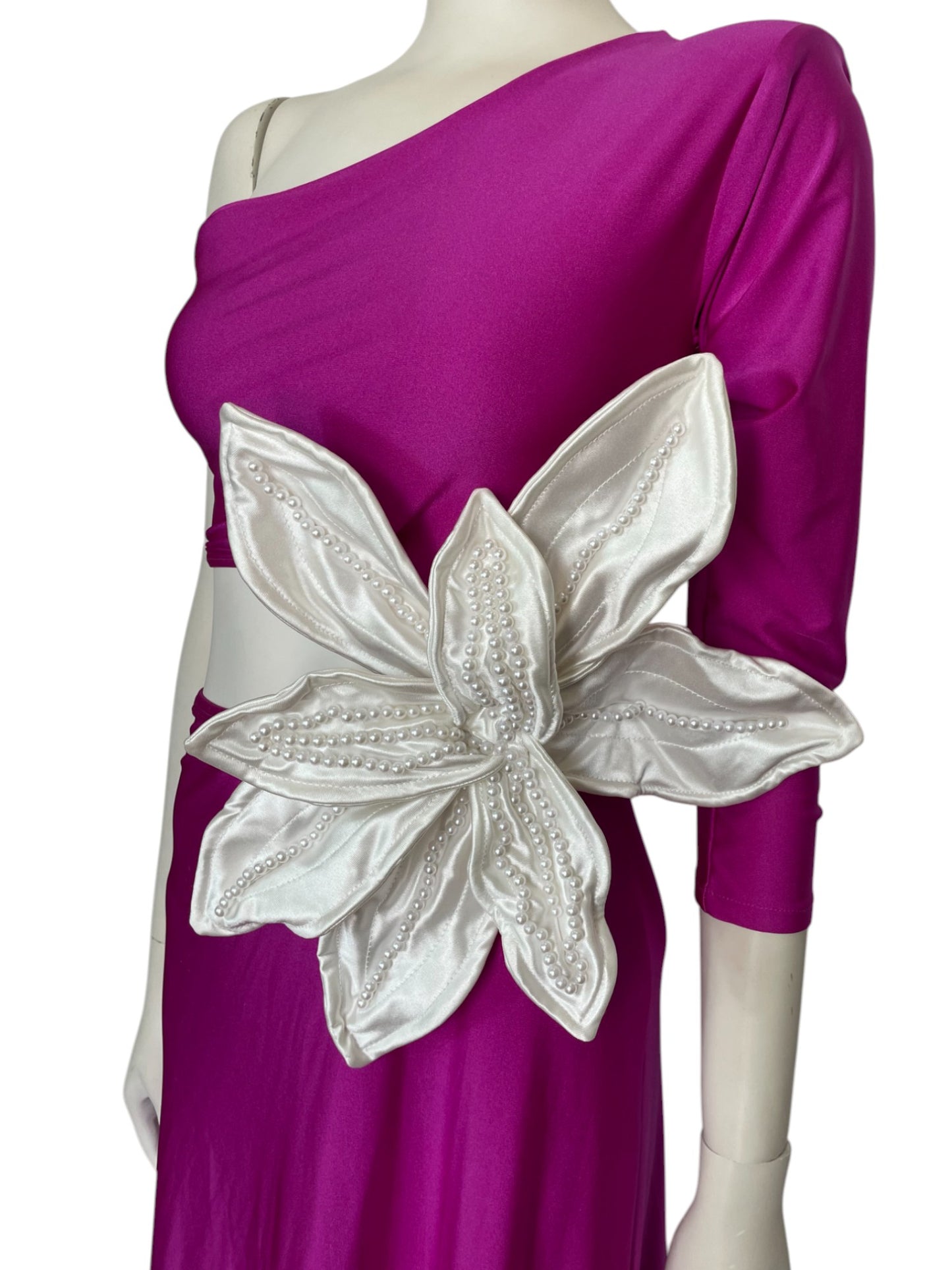 Cataleya maxi dress magenta