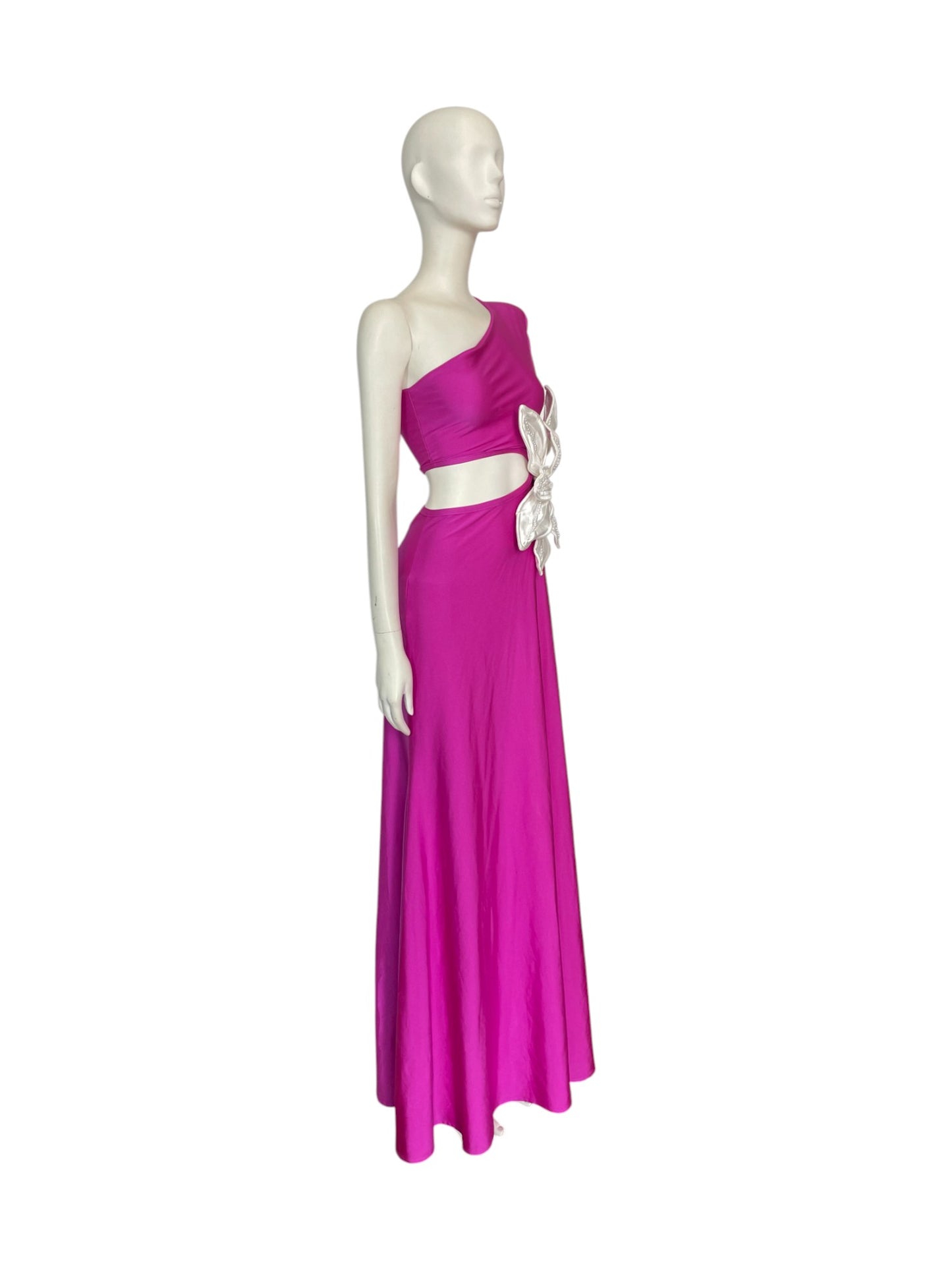 Cataleya maxi dress magenta